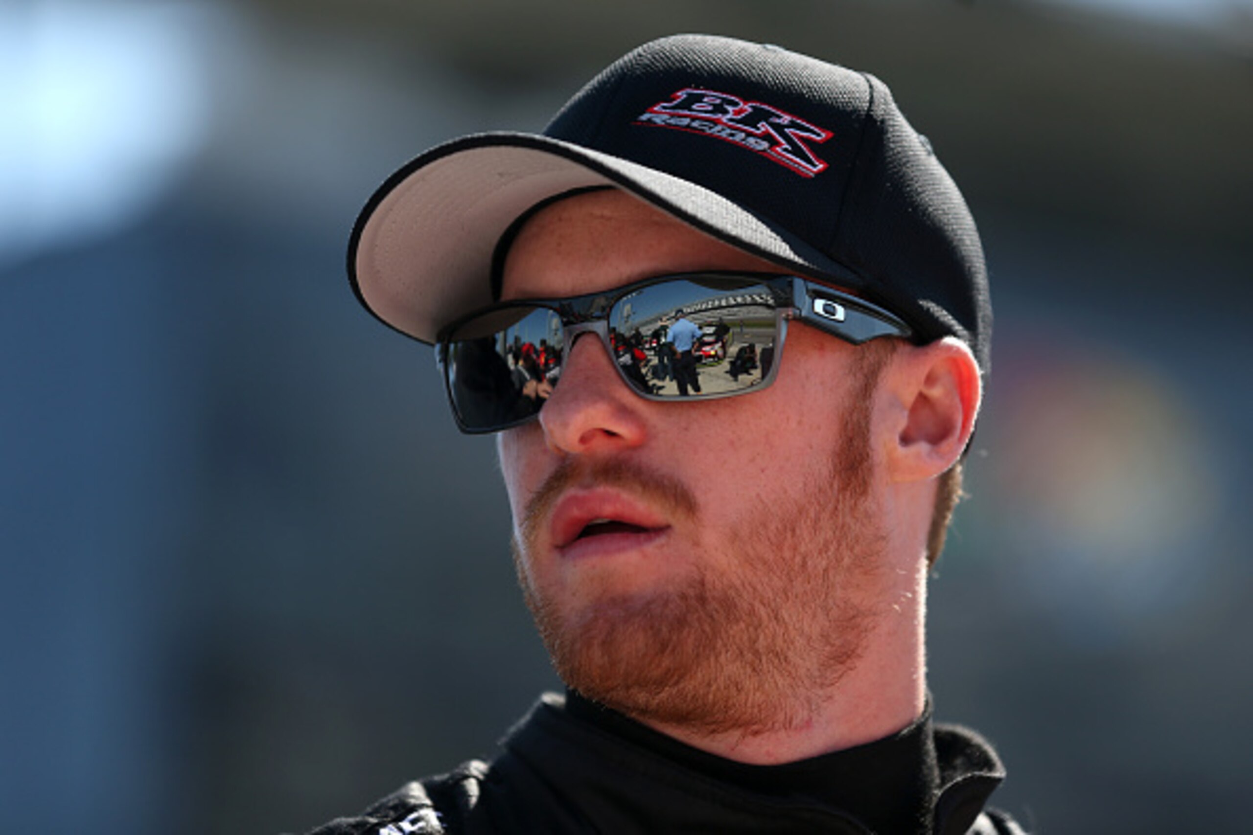 DAYTONA BEACH, FL - FEBRUARY 15: Jeb Burton, driver of the #26 LiveDeal.com Download the App Toyota, stands on the grid during qualifying for the 57th Annual Daytona 500 at Daytona International Speedway on February 15, 2015 in Daytona Beach, Florida. ( DAYTONA BEACH, FL - FEBRUARY 15: Jeb Burton, driver of the #26 LiveDeal.com Download the App Toyota, stands on the grid during qualifying for the 57th Annual Daytona 500 at Daytona International Speedway on February 15, 2015 in Daytona Beach, Florida. (