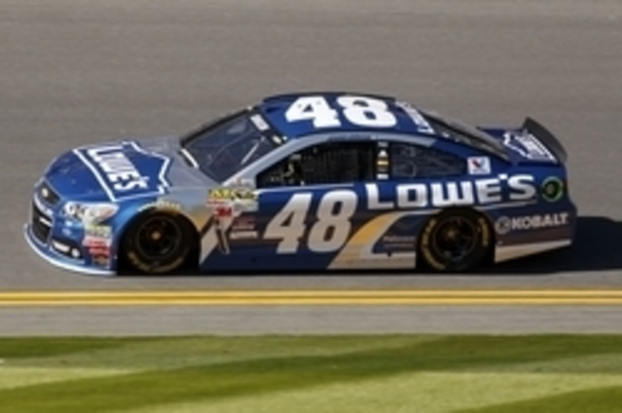 Jimmie Johnson, driver of the No. 48 Lowe's Chevrolet, got bounced early from last year's Chase.