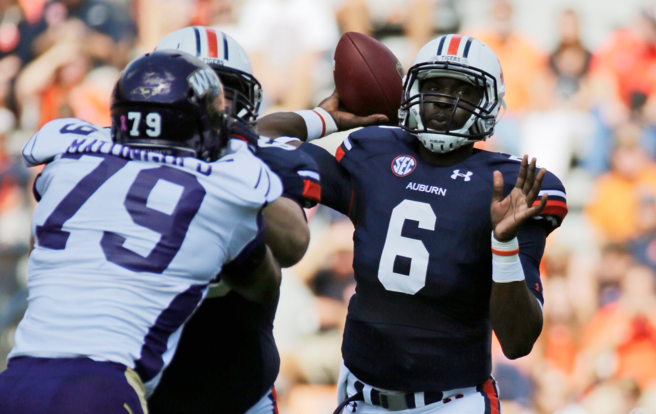 Auburn and new starting quarterback Jeremy Johnson have little room for error this fall. Auburn and new starting quarterback Jeremy Johnson have little room for error this fall.