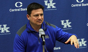Kentucky offensive coordinator Shannon Dawson