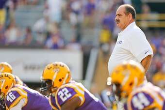 Texas A&M defensive coordinator John Chavis