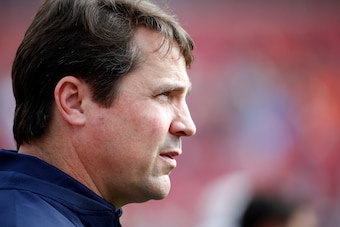 Auburn defensive coordinator Will Muschamp