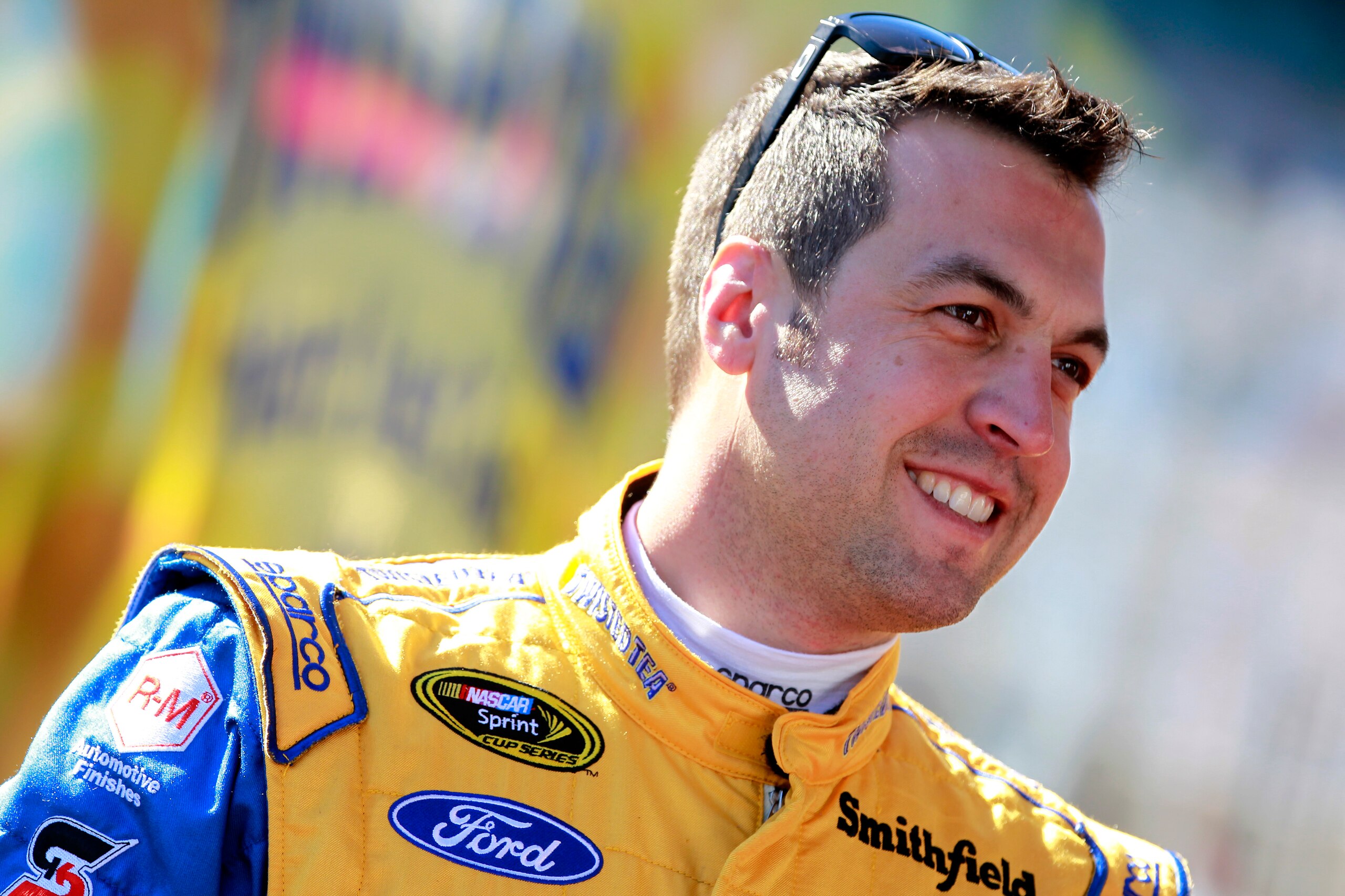 Sam Hornish Jr. could join A.J. Foyt and Mario Andretti as the only drivers to win both the Indianapolis 500 and Daytona 500 with a win in Sunday's race.