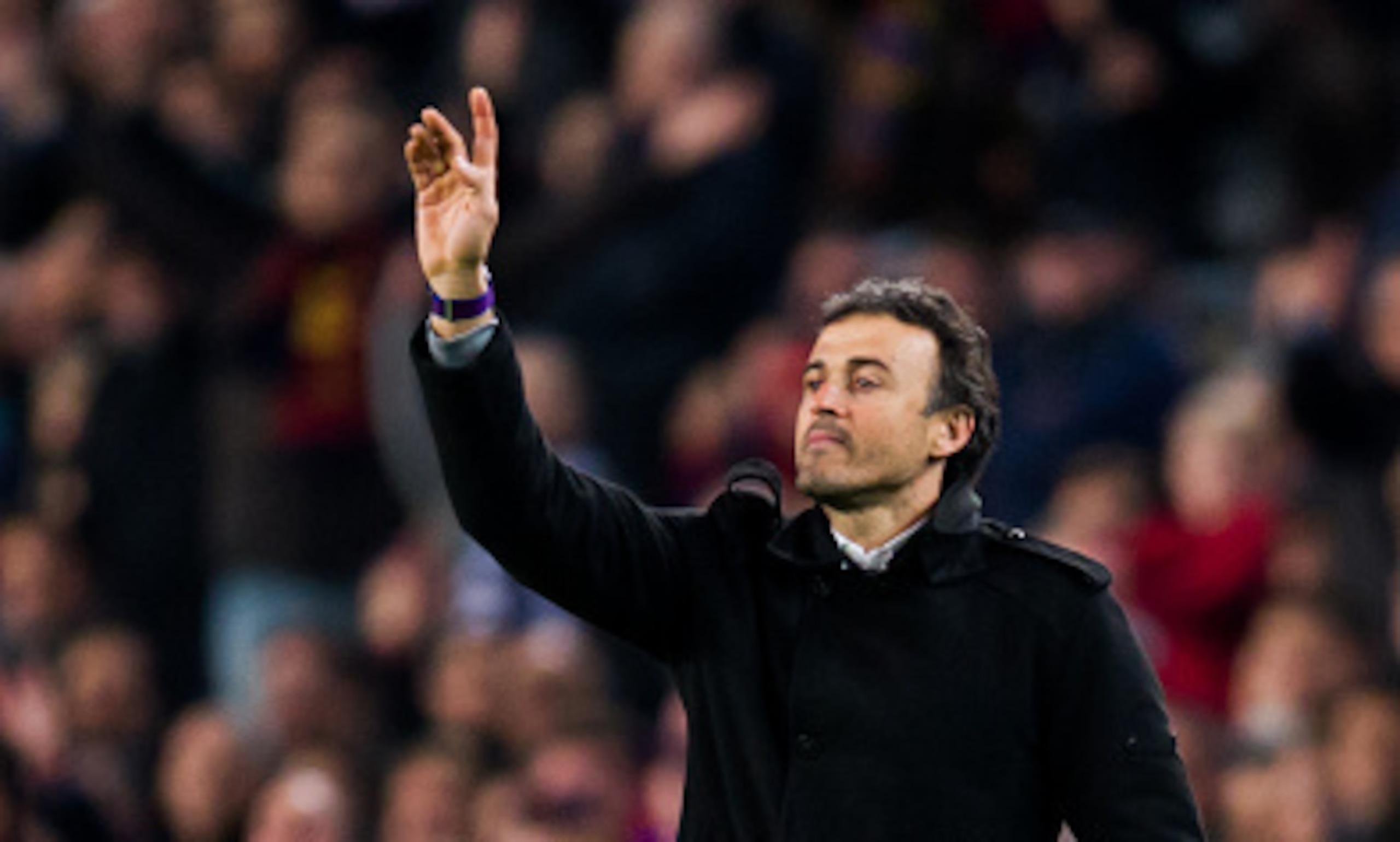 Luis Enrique will force City to play through a congested midfield.