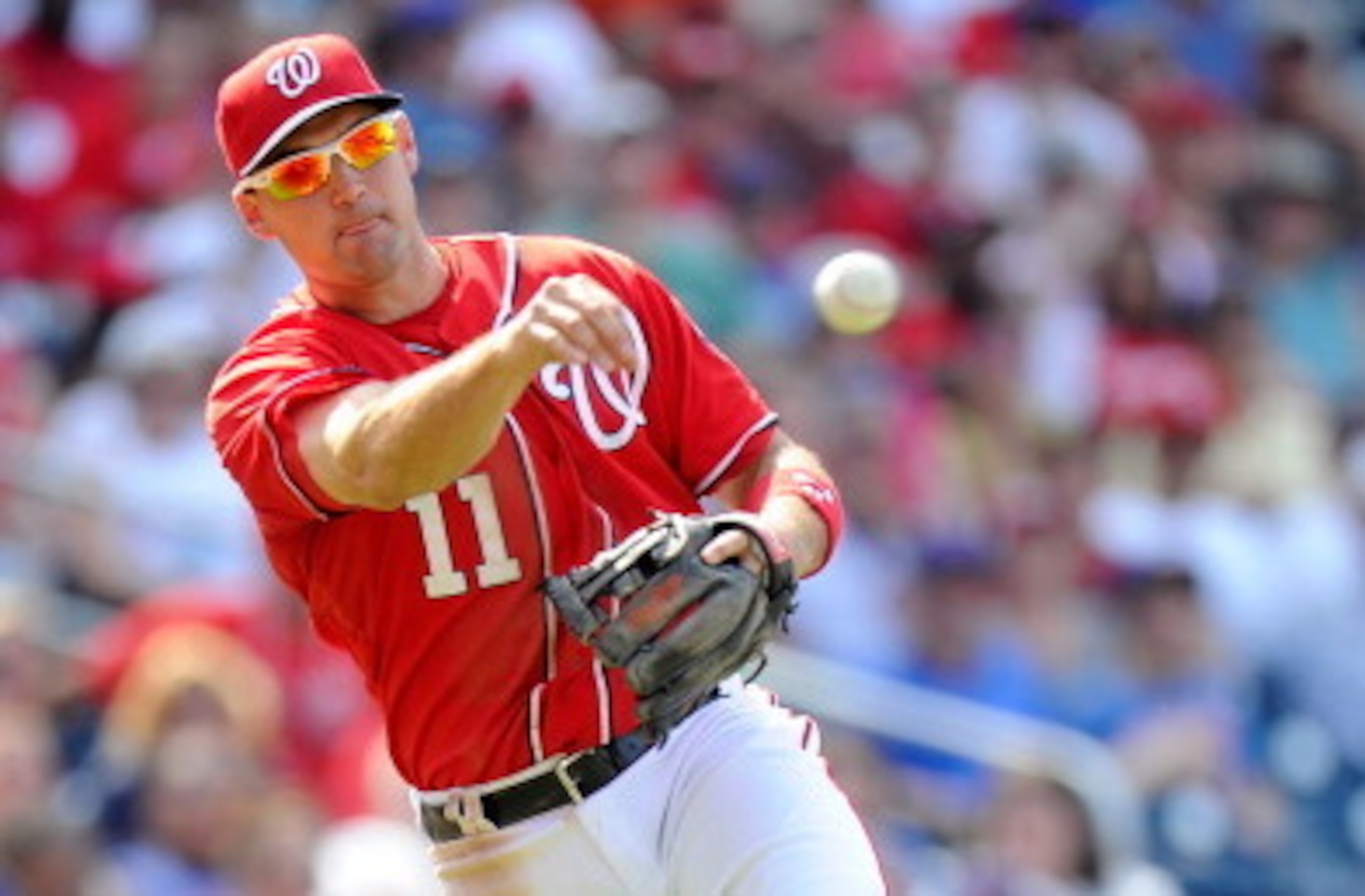 Ryan Zimmerman will spend spring training adjusting to his new first base position.