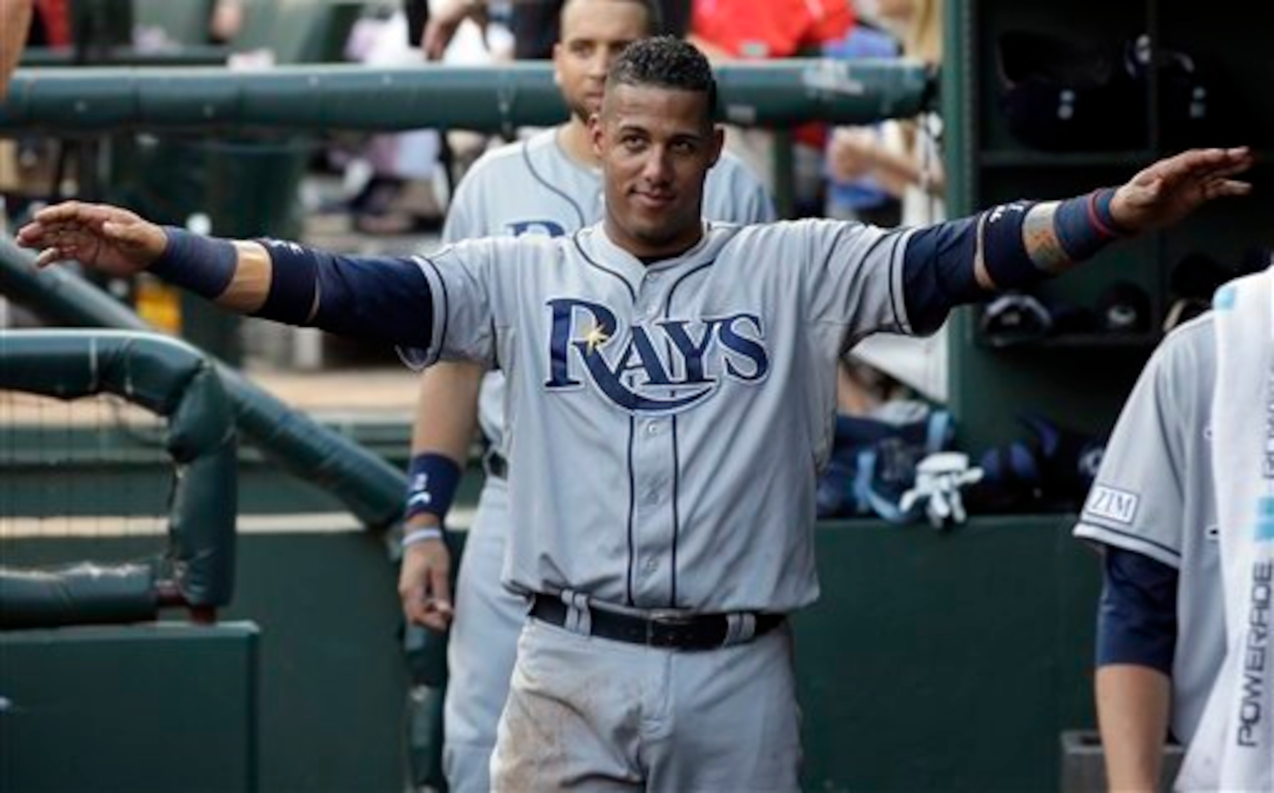 The Nationals brought over Yunel Escobar in a trade to fill their need at second base.