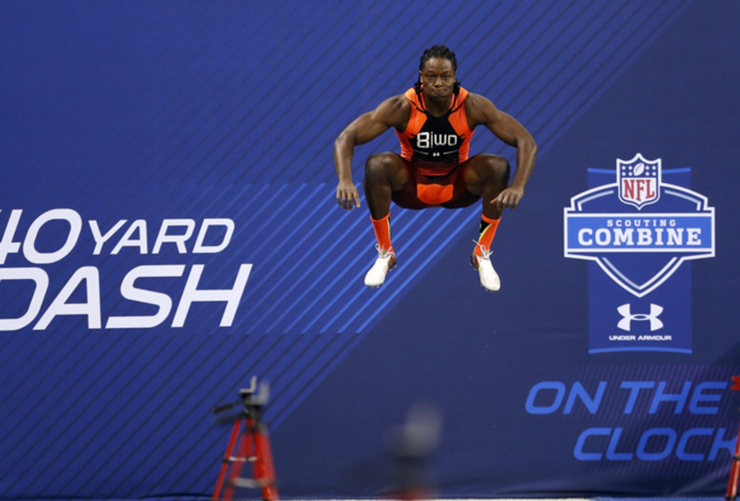Chris Conley ran a sub-4.40 in the 40-yard dash.