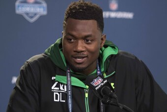 Dante Fowler is one of the top outside linebacker prospects in the draft.