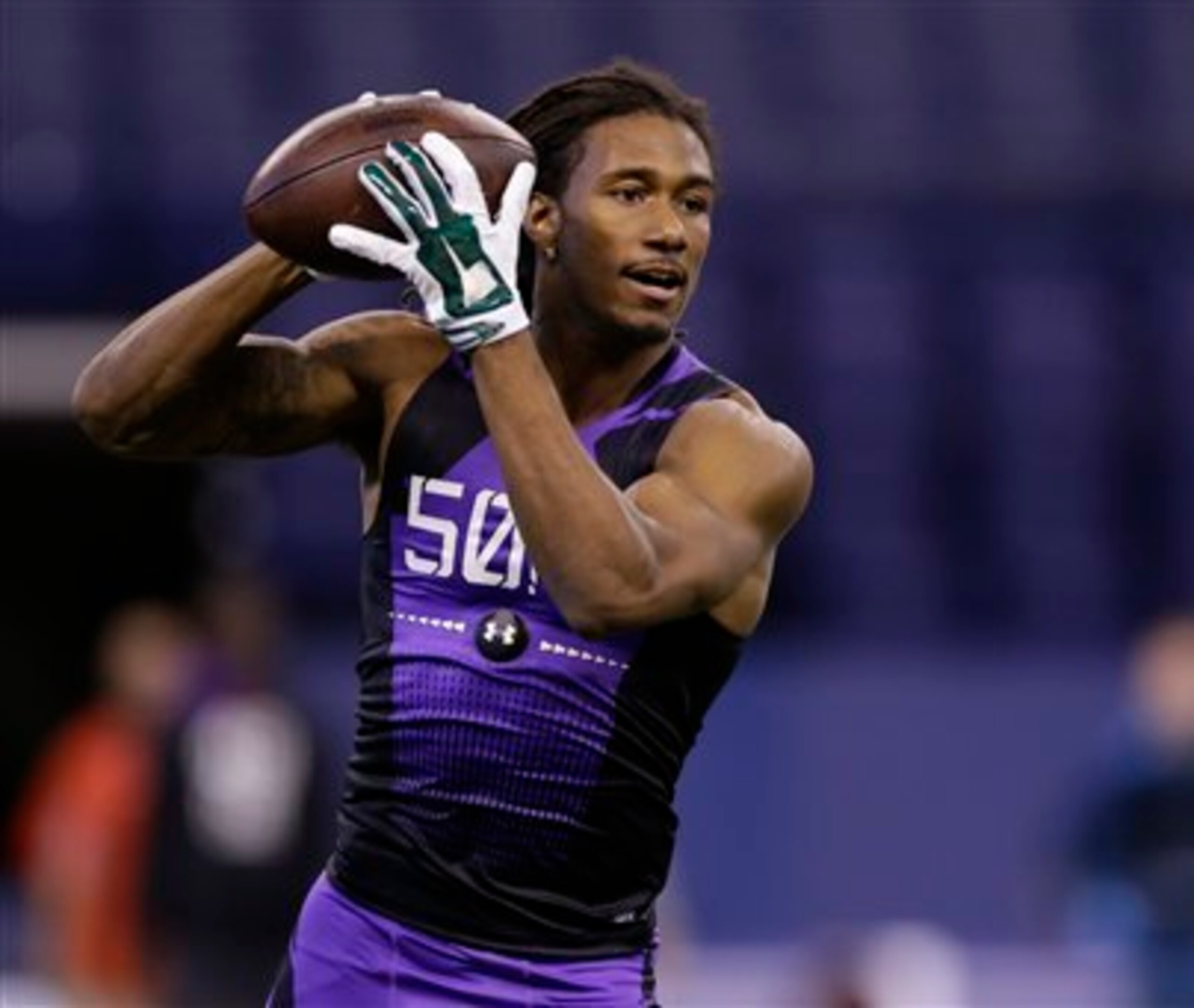 Trae Waynes is the top cornerback in the draft.
