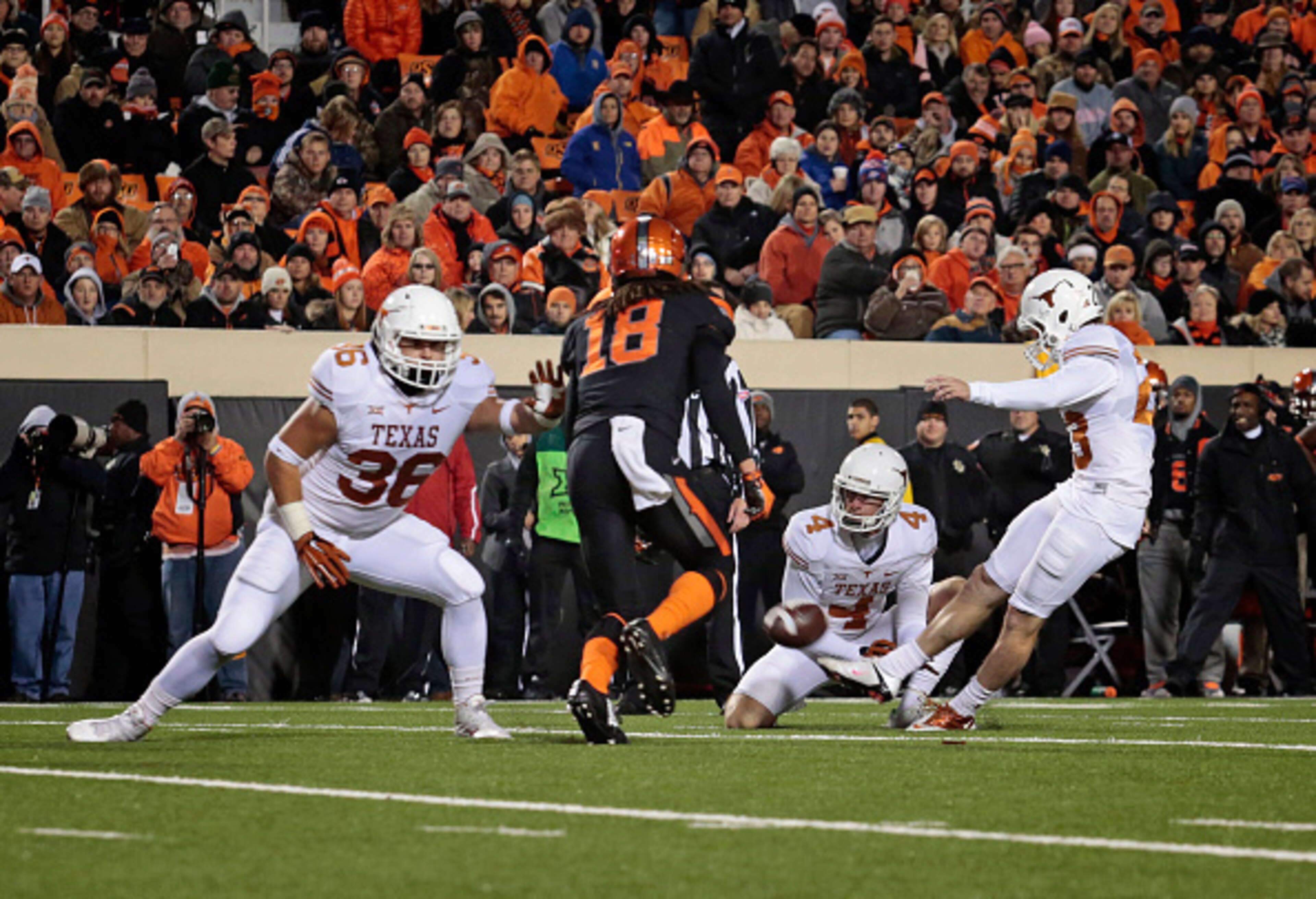 Nick Rose's inaccurate leg was only part of the problem for Texas' special teams in 2014.