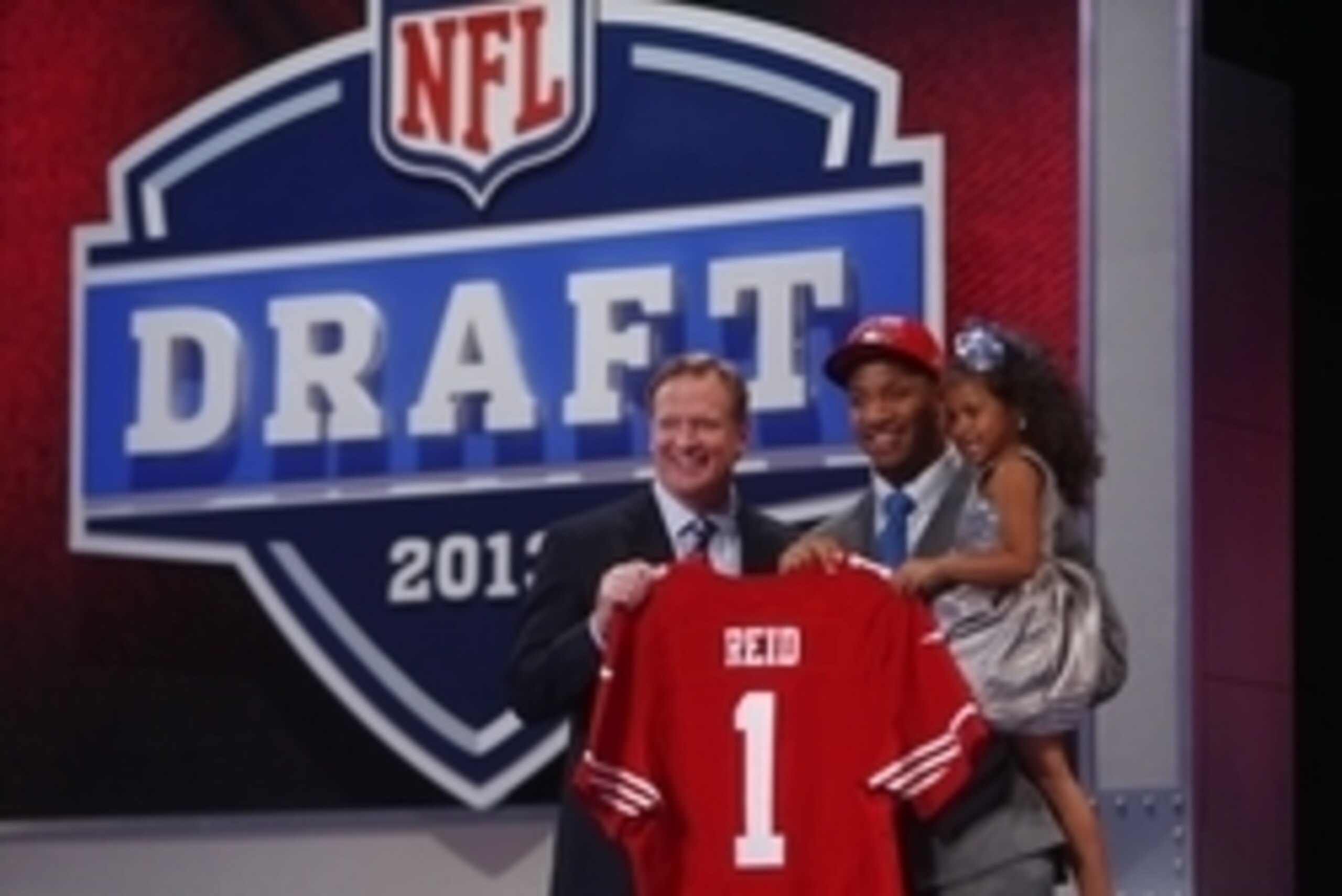 Will the 49ers move up in Round 1 as they did to select safety Eric Reid in 2013?