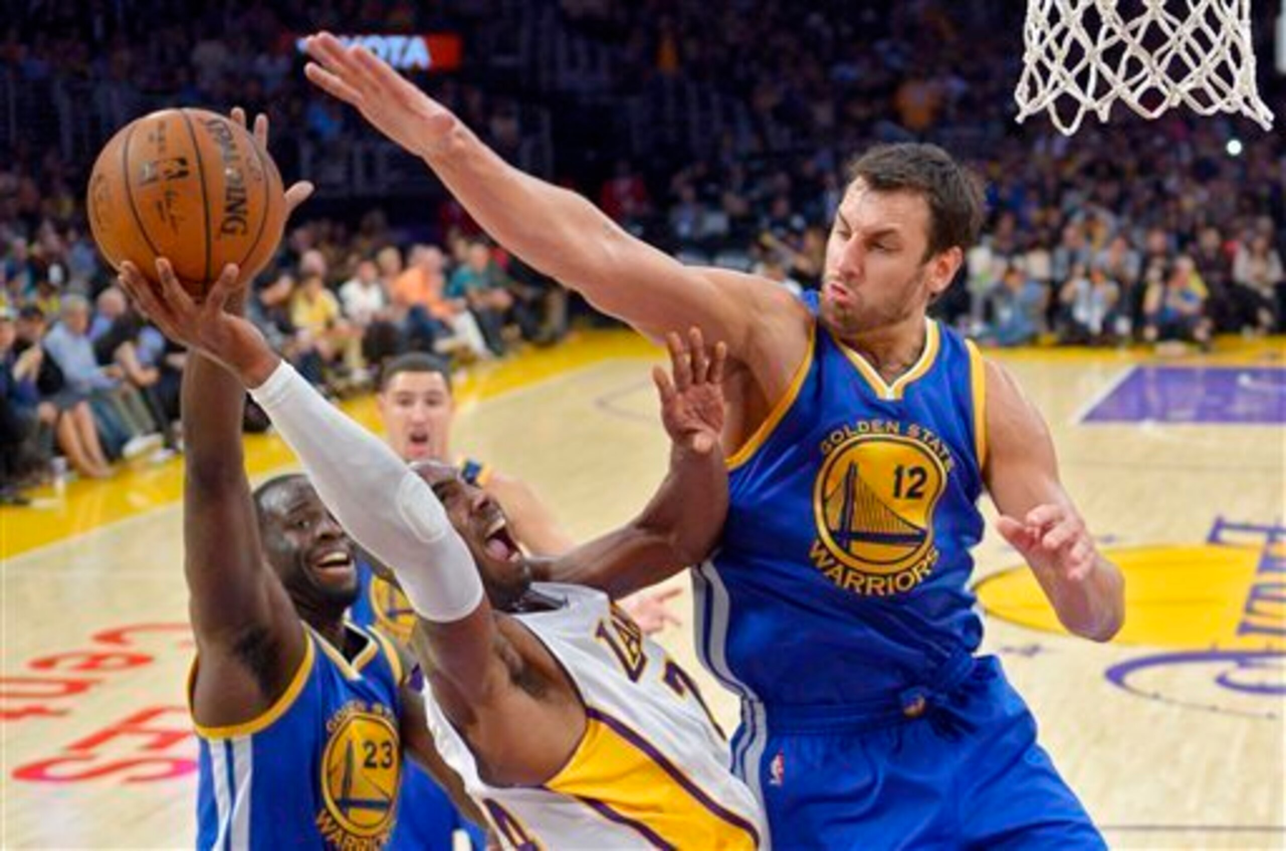 Andrew Bogut is necessary for the Warriors in the paint.