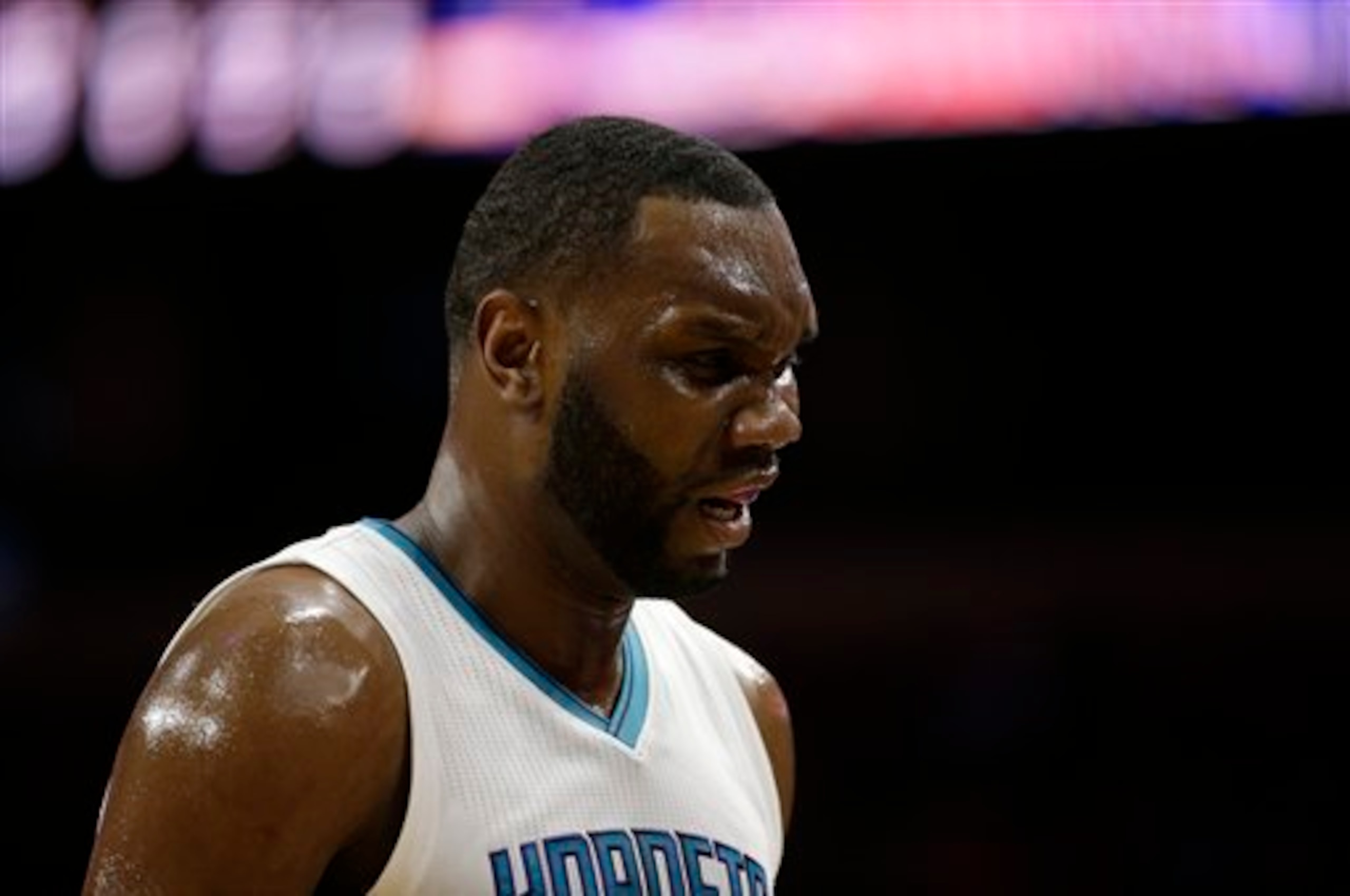Is Al Jefferson's foot injury at the end of last year still holding him back, or are all those minutes just catching up to him? Can he get it going?