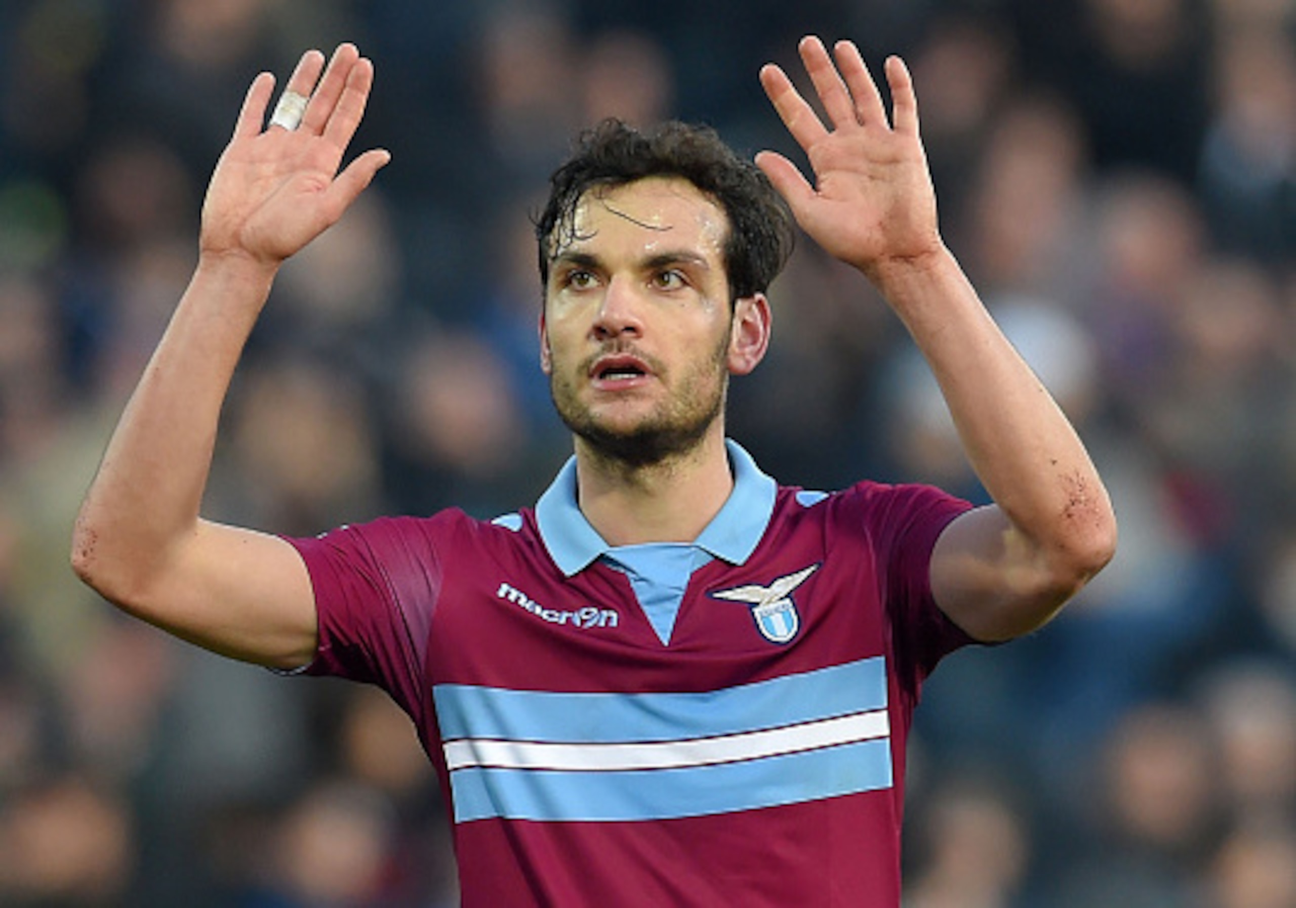 Lazio midfielder Marco Parolo.
