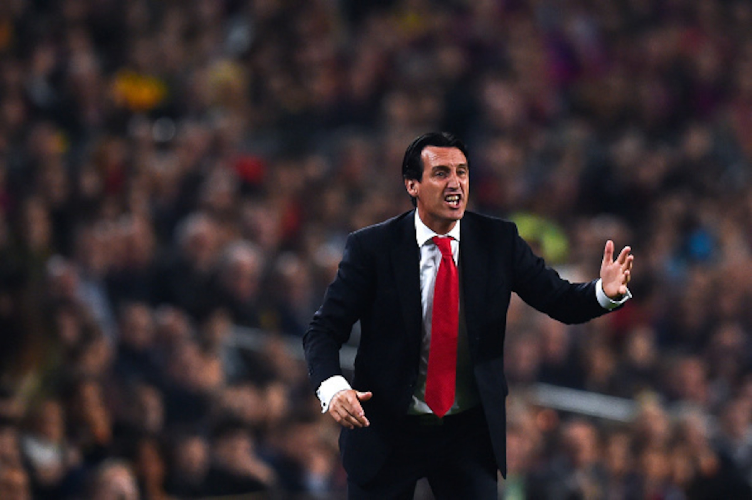 Sevilla manager Unai Emery.