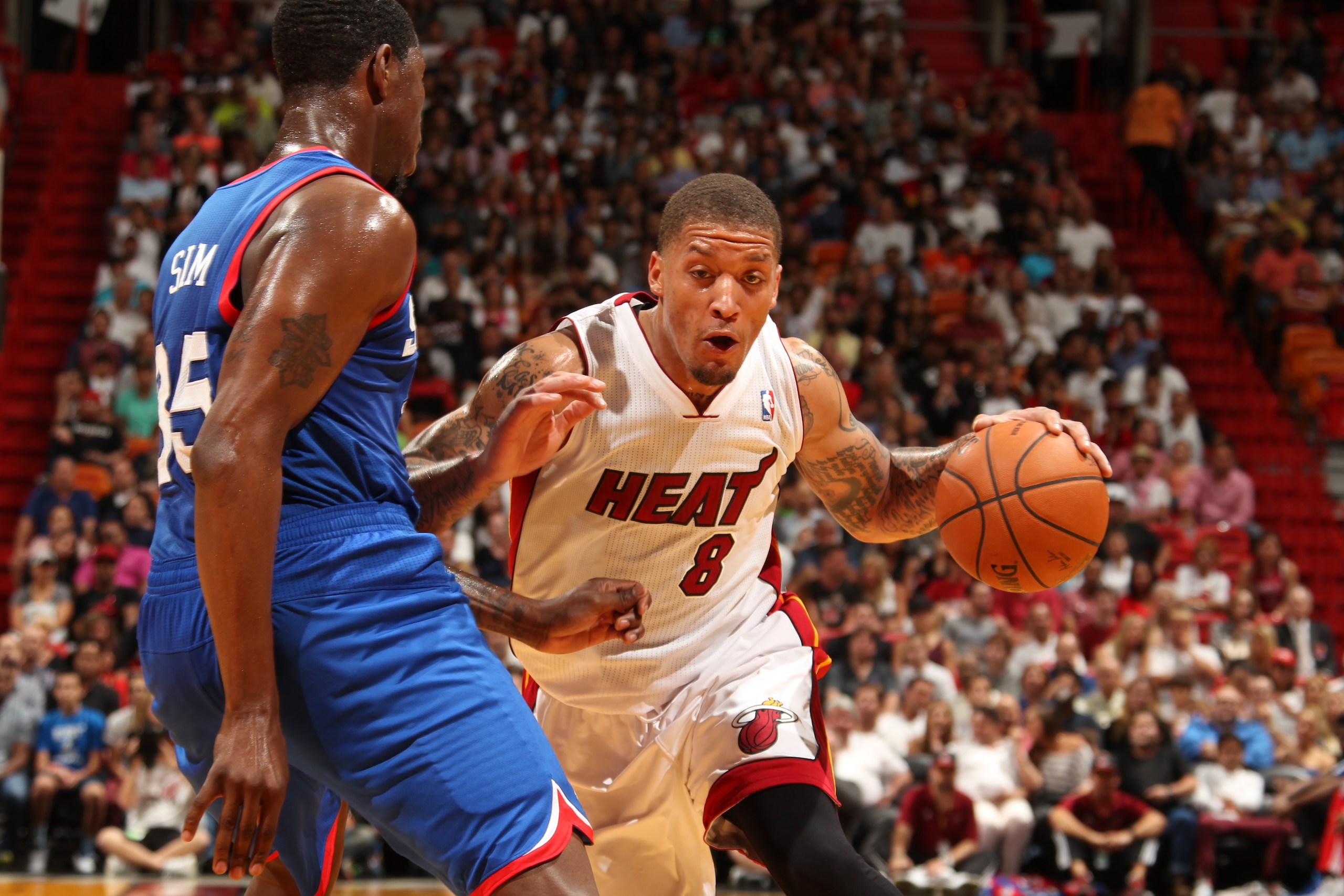 Beasley has his issues. But he knows how the Heat play and is a talented scorer. Beasley has his issues. But he knows how the Heat play and is a talented scorer.