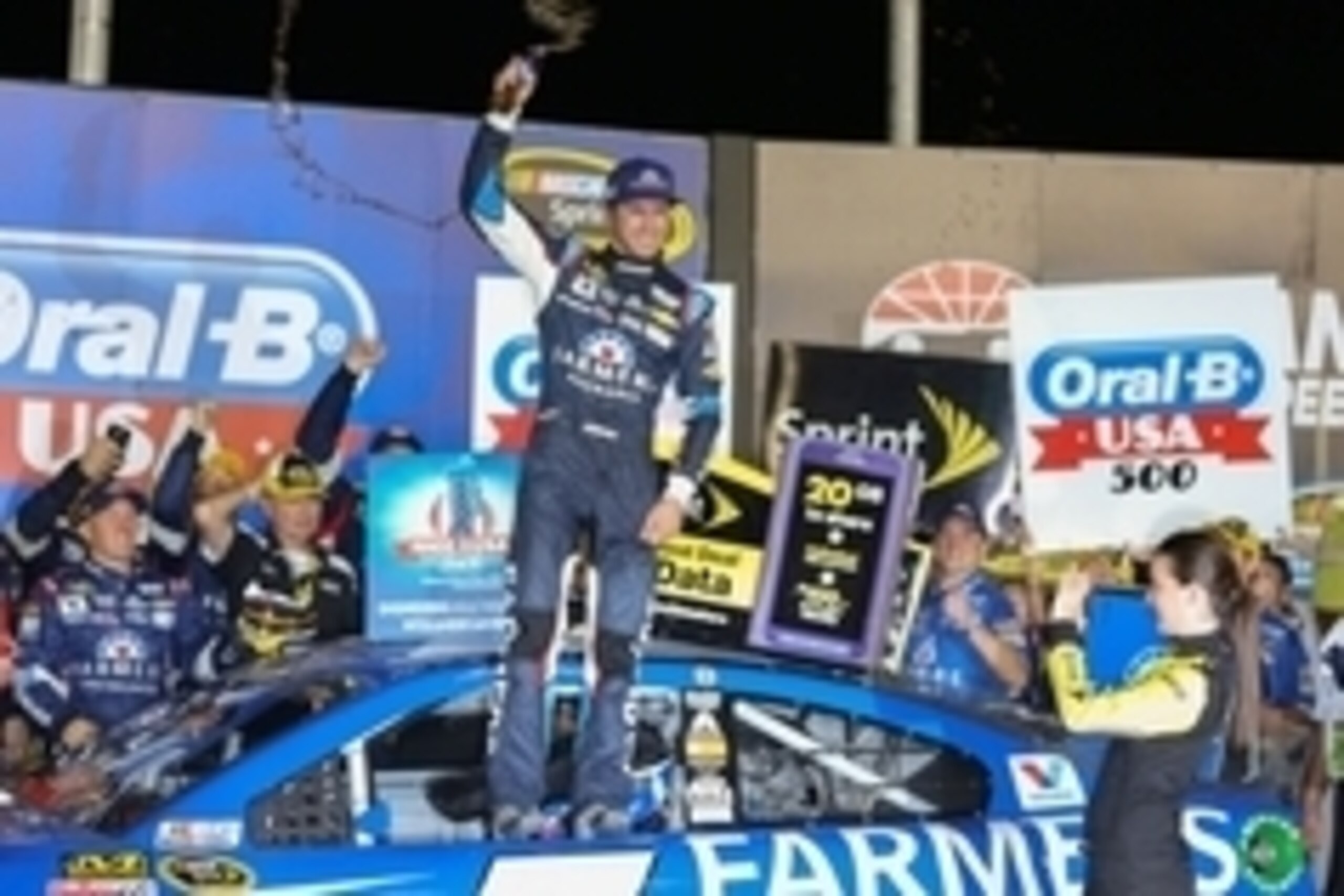 It now may be in March instead, but Kasey Kahne is still defending champ at Atlanta Motor Speedway from last August's race there.