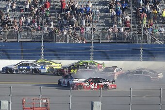 This was not how Jeff Gordon wanted his last Daytona 500 to end.  Now it's on to Atlanta and a fresh start.