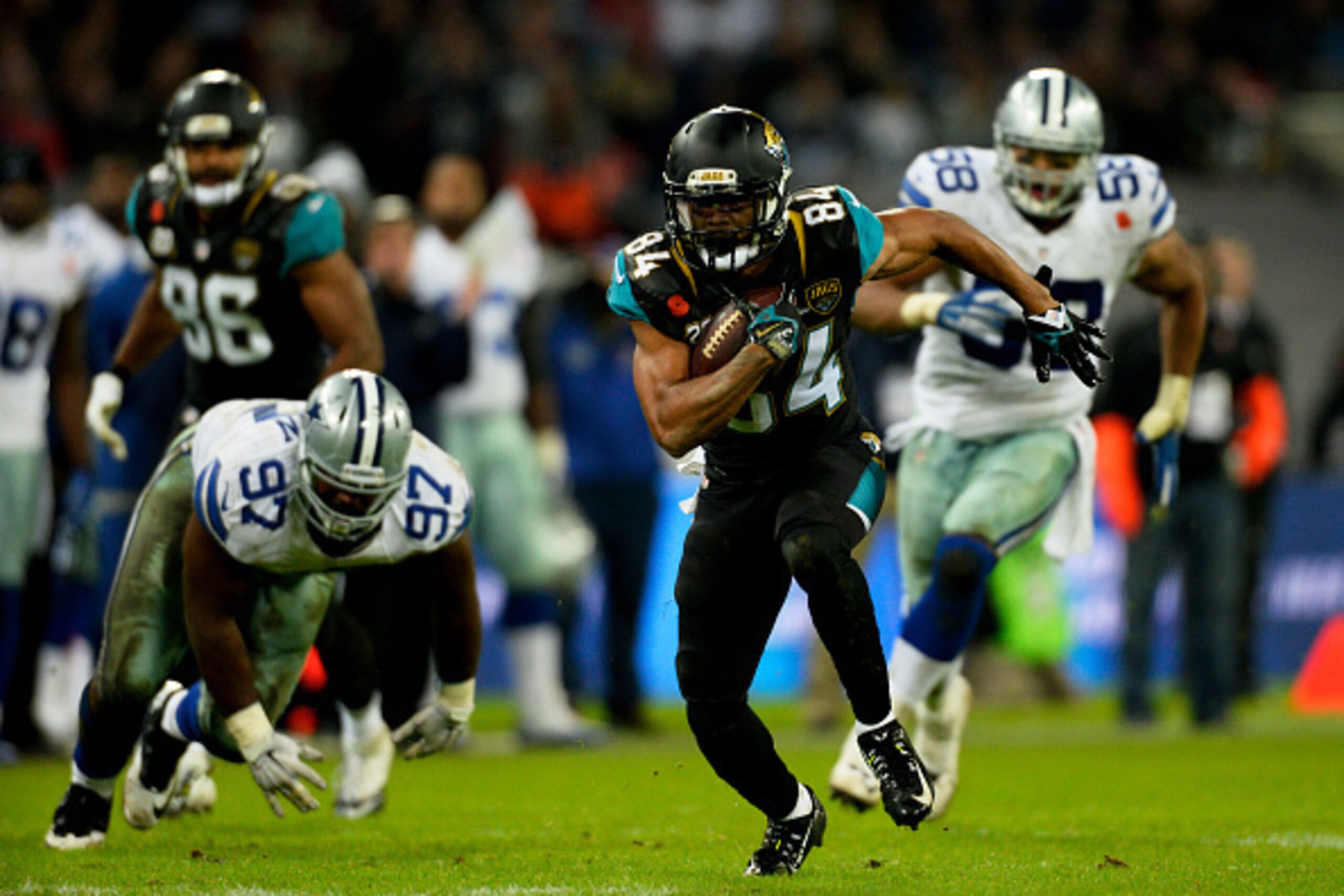 Cecil Shorts has recorded at least 50 receptions each of the past three seasons. Cecil Shorts has recorded at least 50 receptions each of the past three seasons.