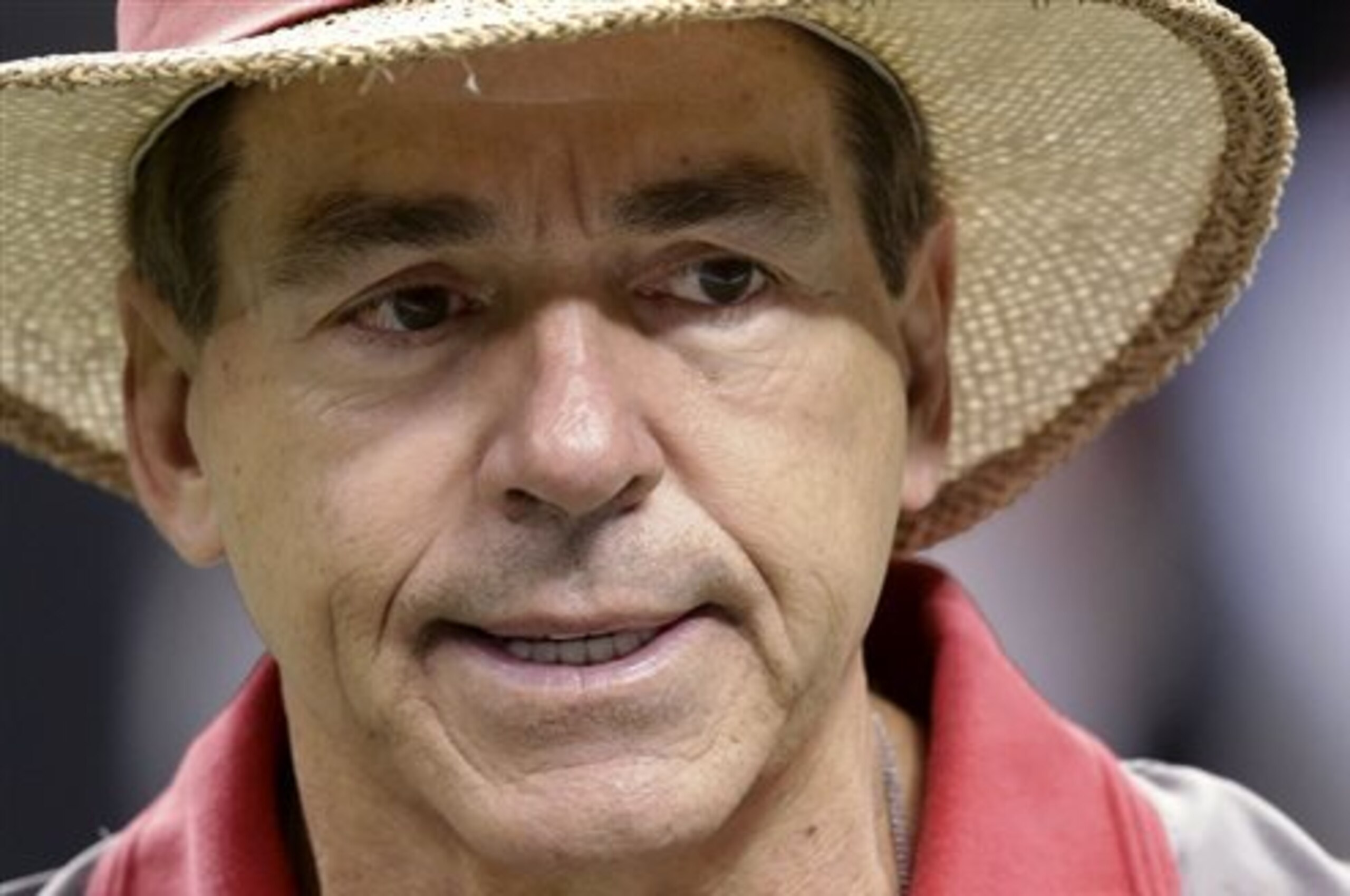 Alabama head coach Nick Saban Alabama head coach Nick Saban