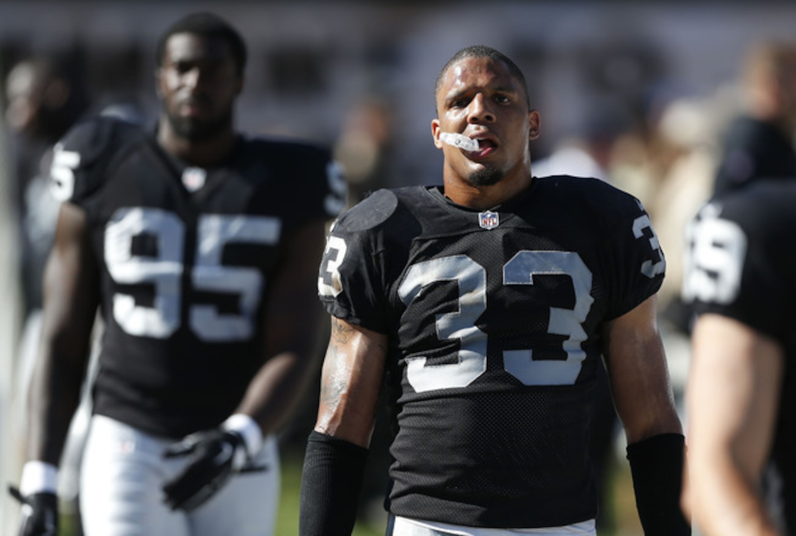 Oakland's Tyvon Branch may be the best free-agent safety available behind New England's Devin McCourty.