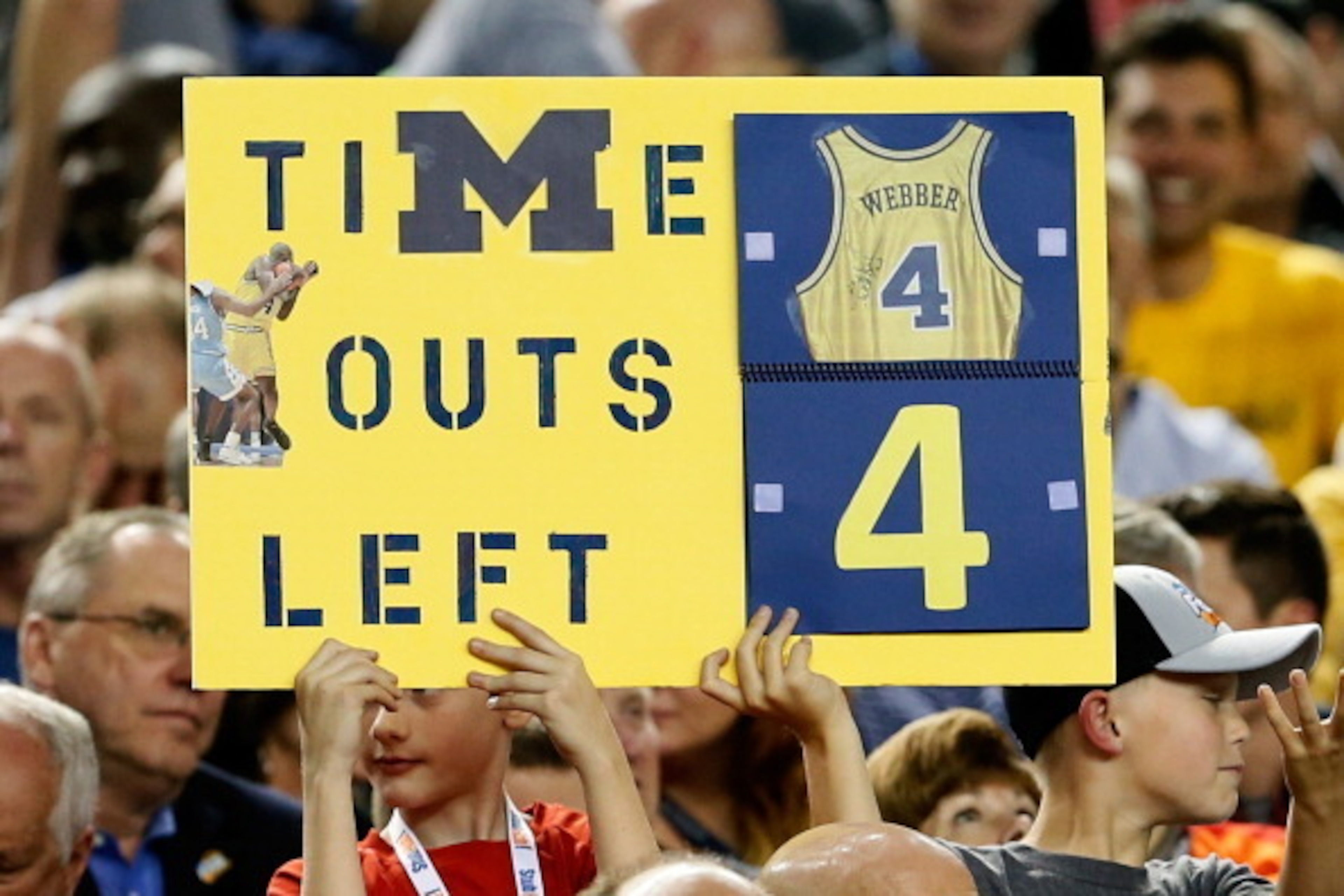 Chris Webber and the Fab Five fell short at Michigan.