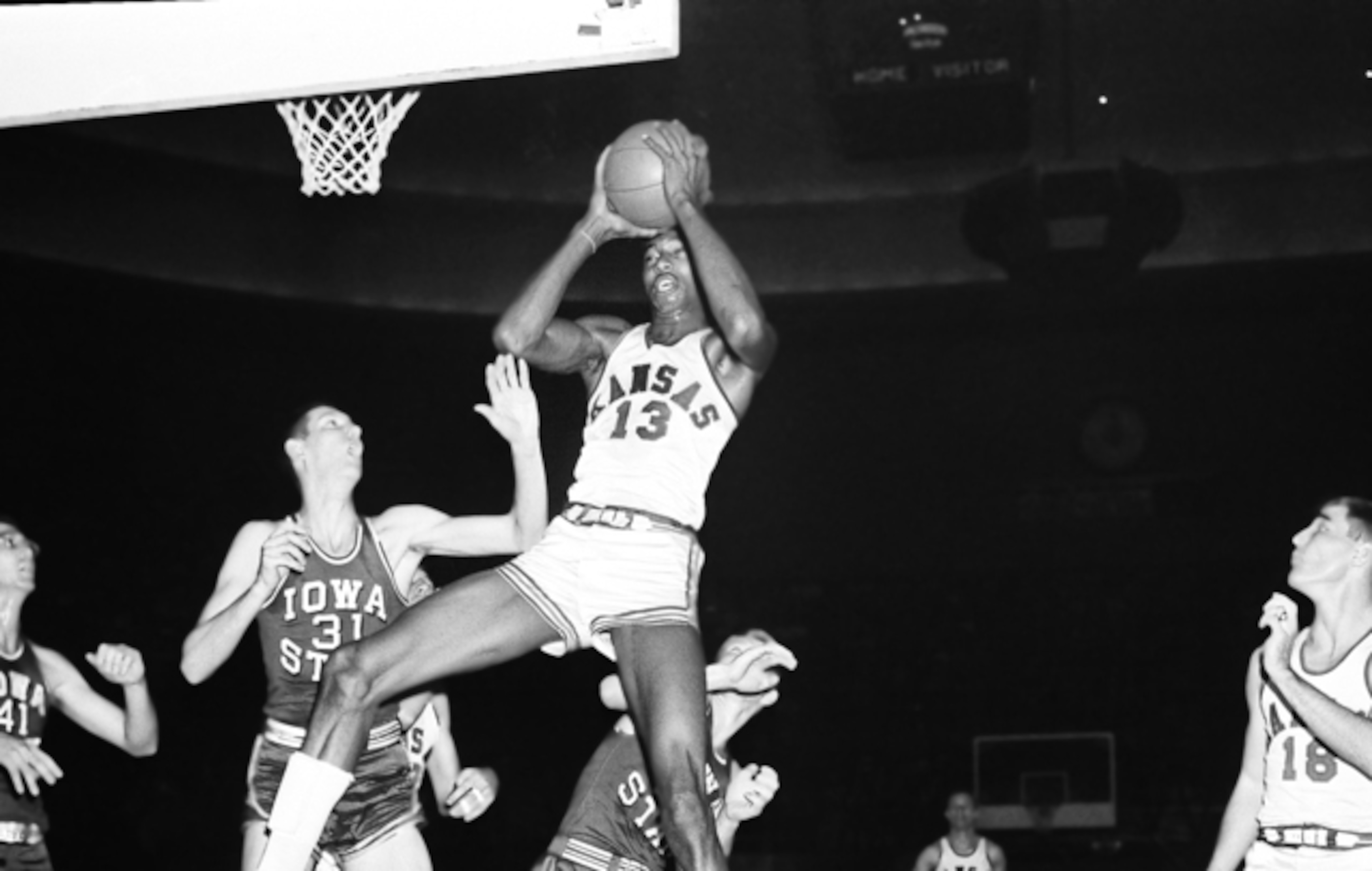 Wilt Chamberlain and Kansas seemed a sure bet until they ran into North Carolina in the 1957 title game.