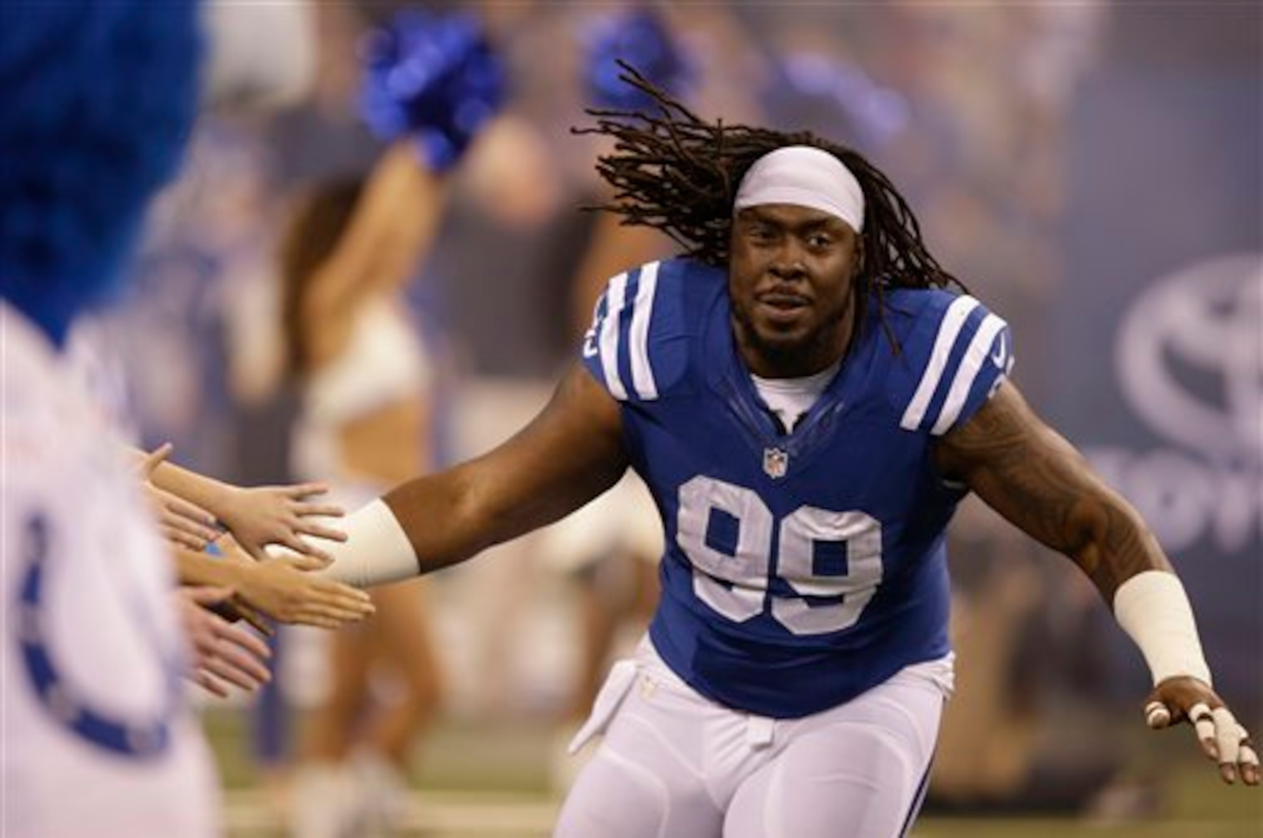 D-lineman Ricky Jean-Francois is reportedly set to make a visit with the 49ers. D-lineman Ricky Jean-Francois is reportedly set to make a visit with the 49ers.