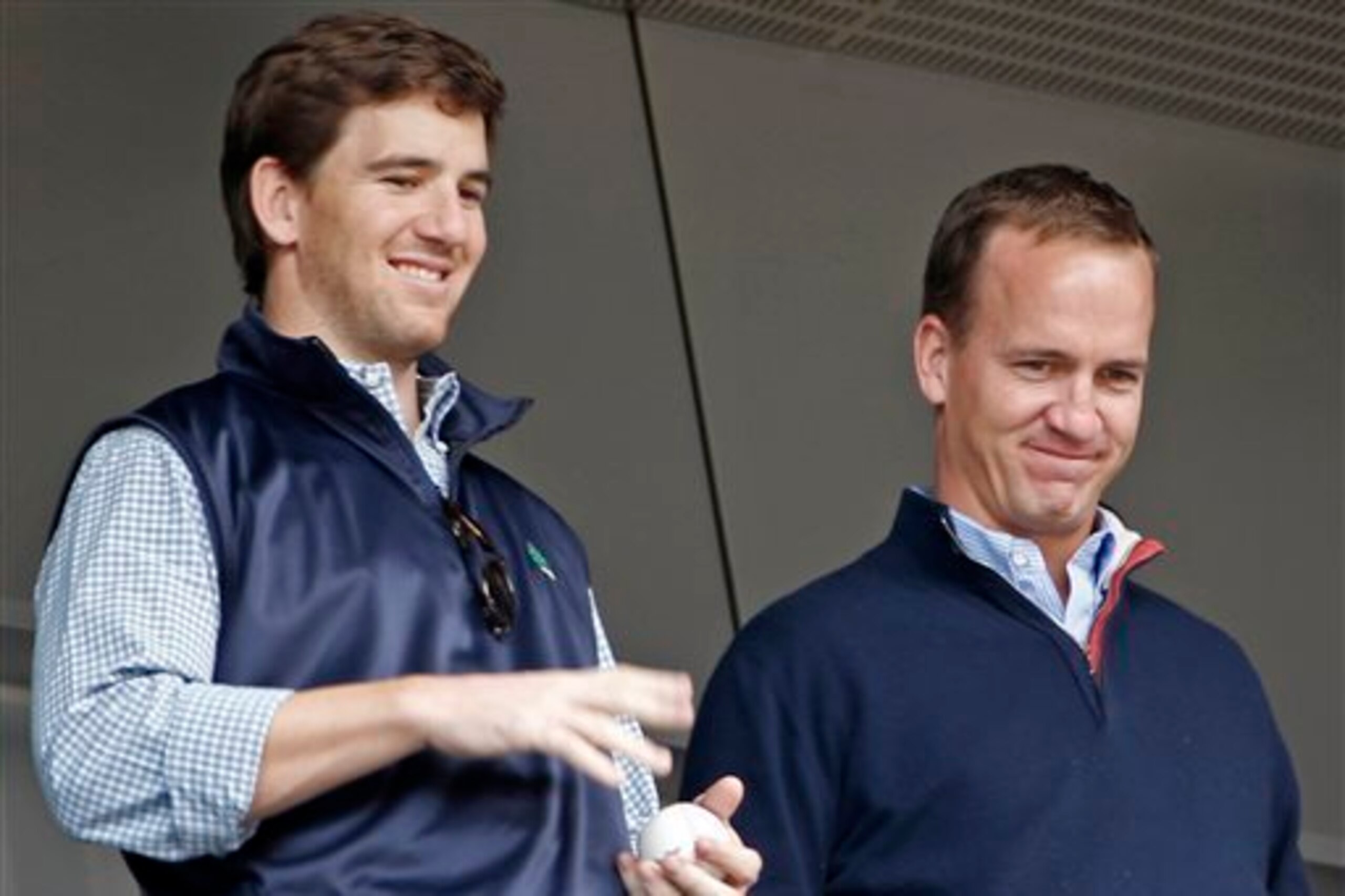 Peyton and Eli Manning have wowed us with their skills both on and off the field.