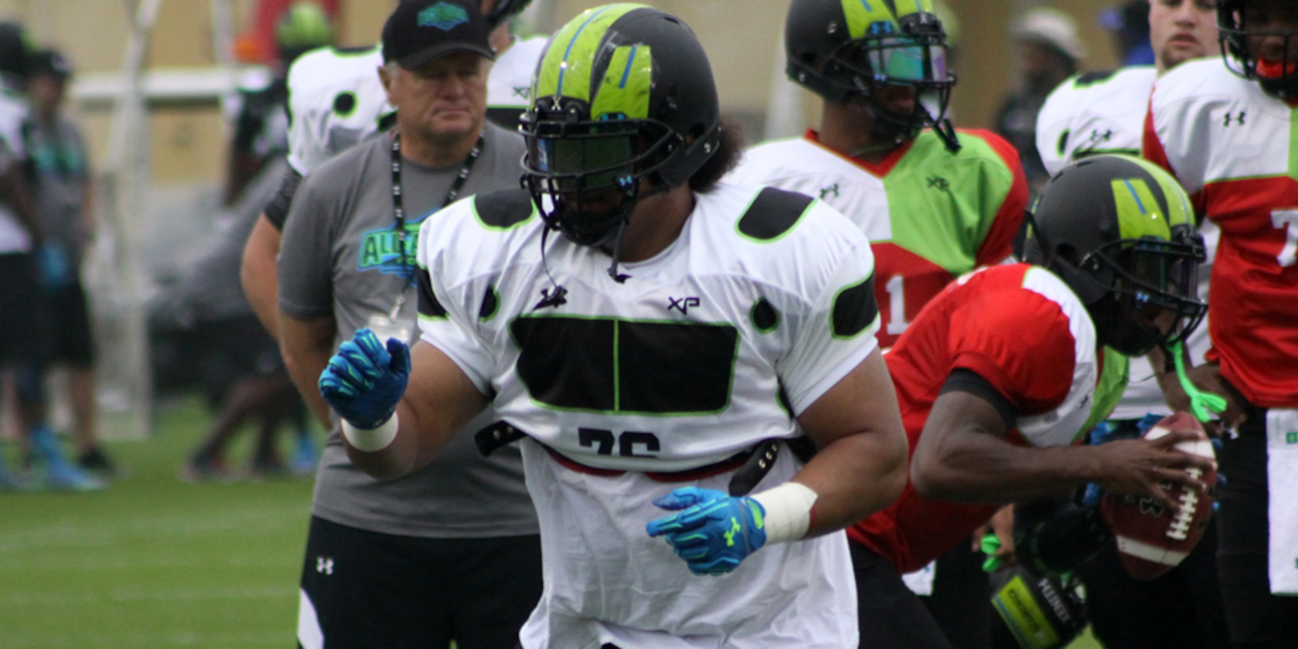 Maea Teuhema gives an already strong LSU offensive line added punch. Maea Teuhema gives an already strong LSU offensive line added punch.