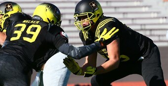 Clemson OT Mitch Hyatt could play early on the Tigers' offensive line.