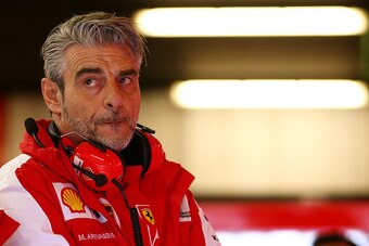 Ferrari boss Maurizio Arrivabene.