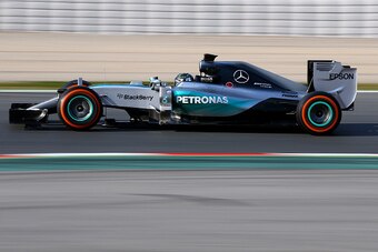 Mercedes' Nico Rosberg.