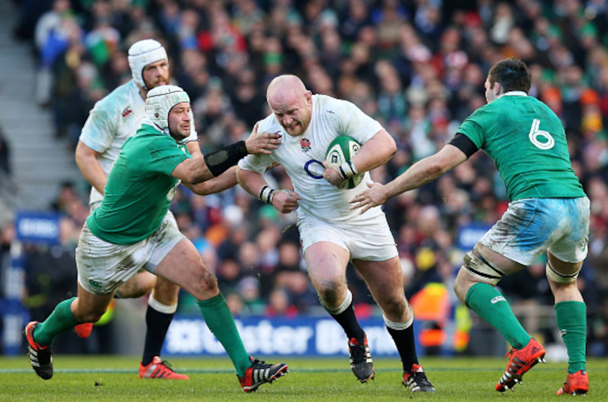 Dan Cole on the charge