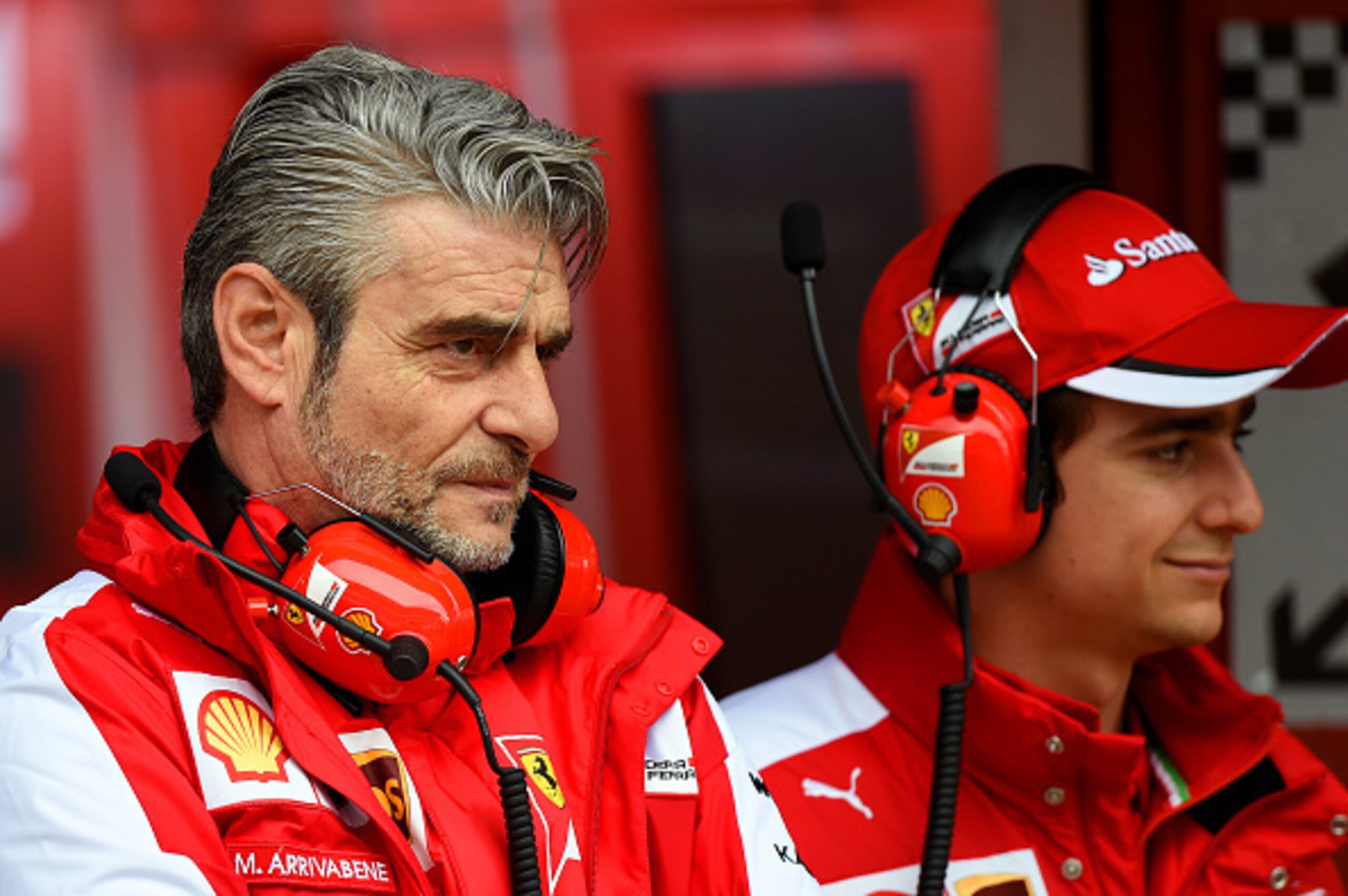 Maurizio Arrivabene and Esteban Gutierrez.