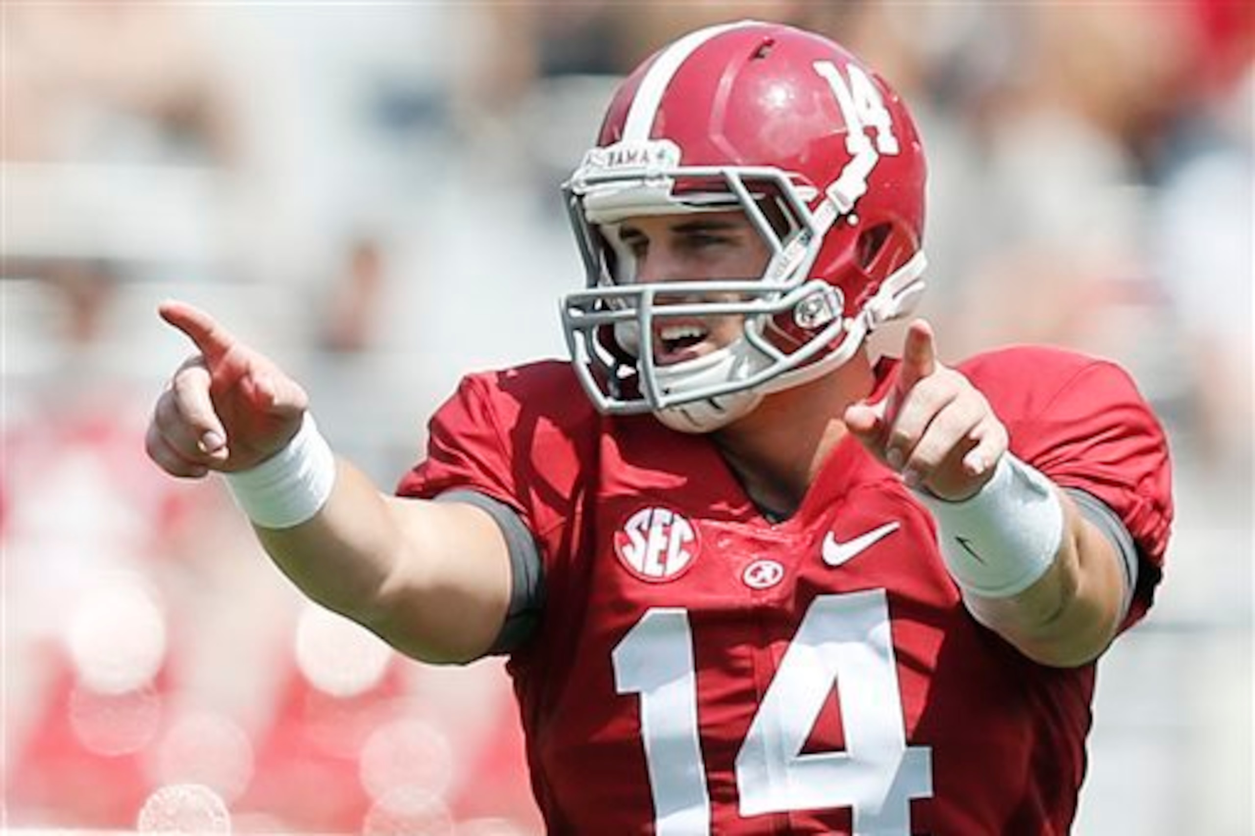 Alabama QB Jake Coker