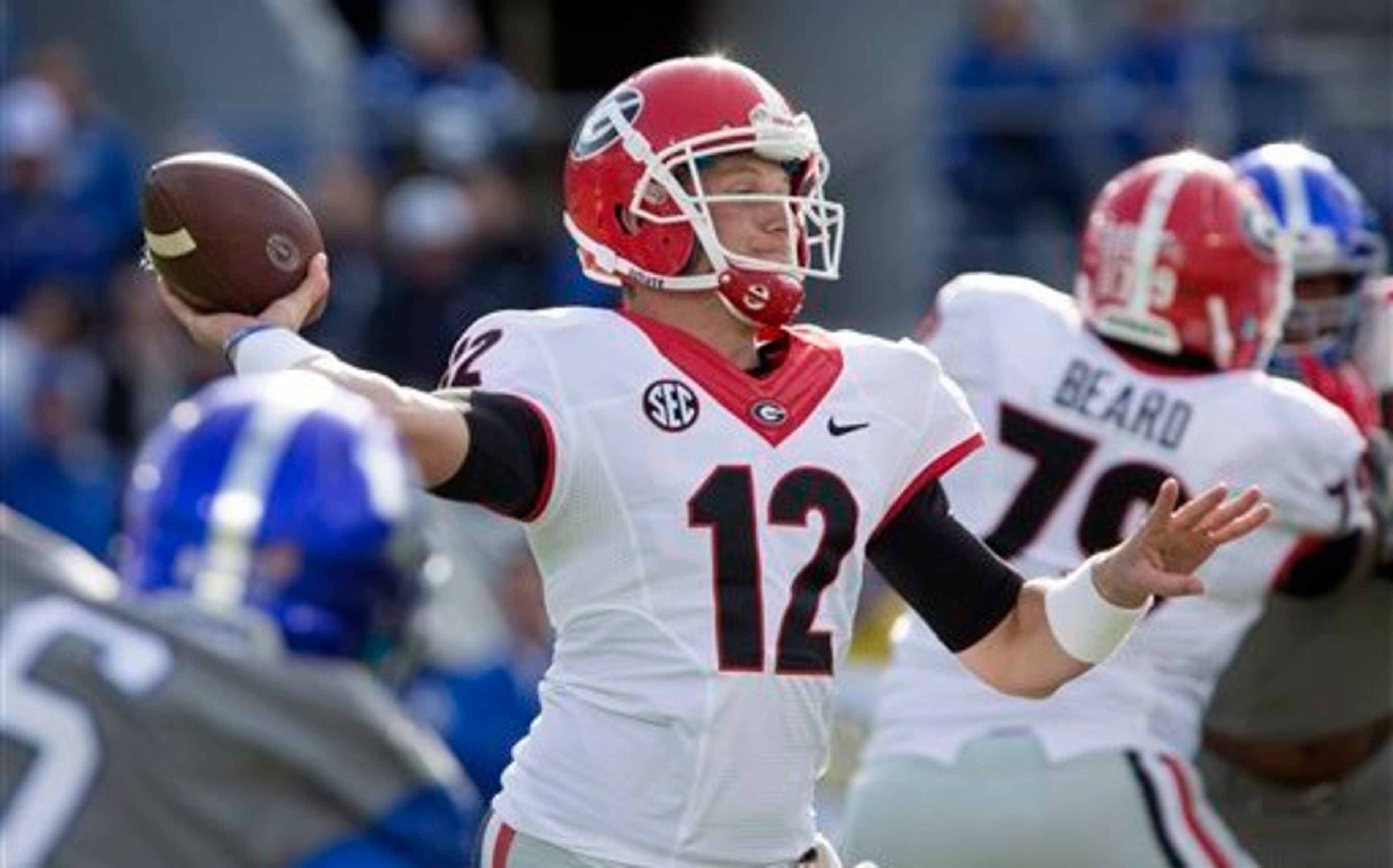 Georgia QB Brice Ramsey Georgia QB Brice Ramsey