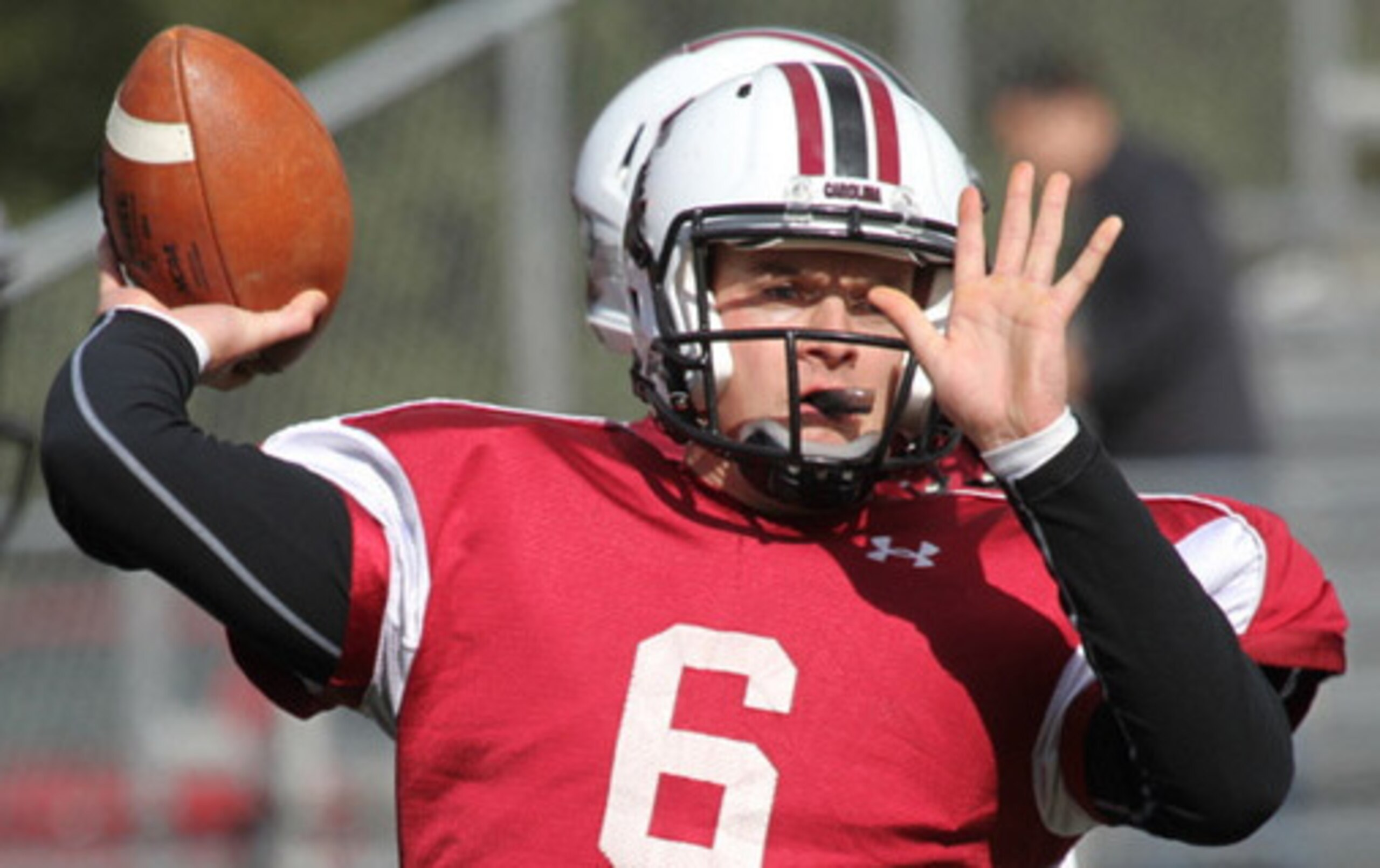 South Carolina QB Connor Mitch