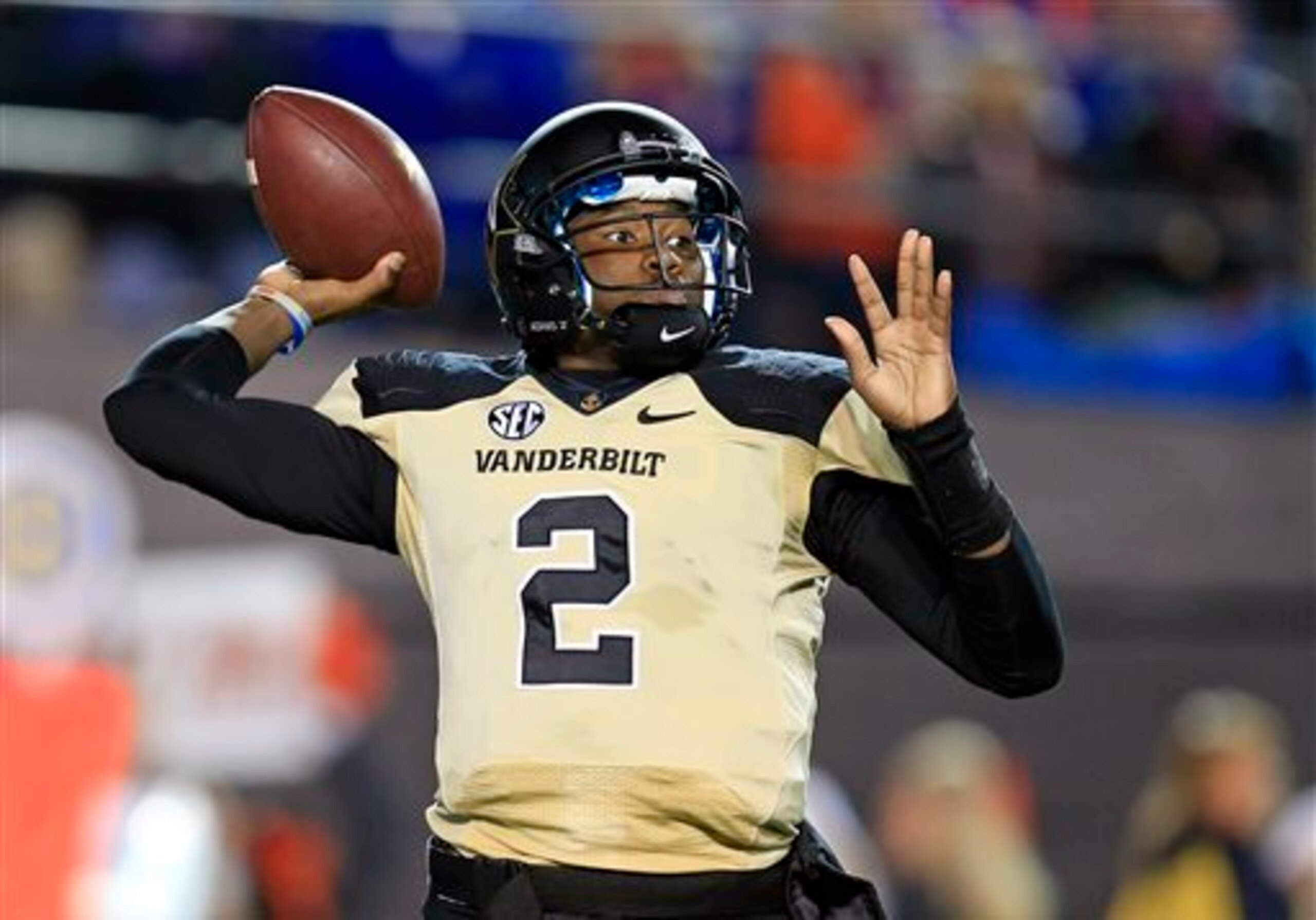 Vanderbilt QB Johnny McCrary