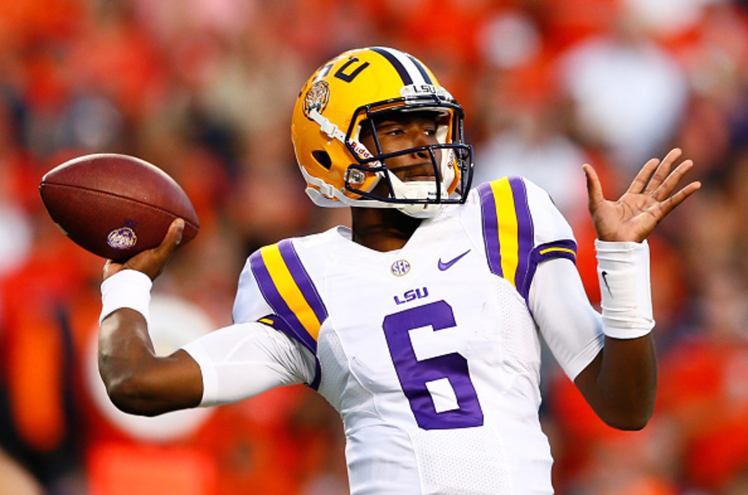 LSU QB Brandon Harris