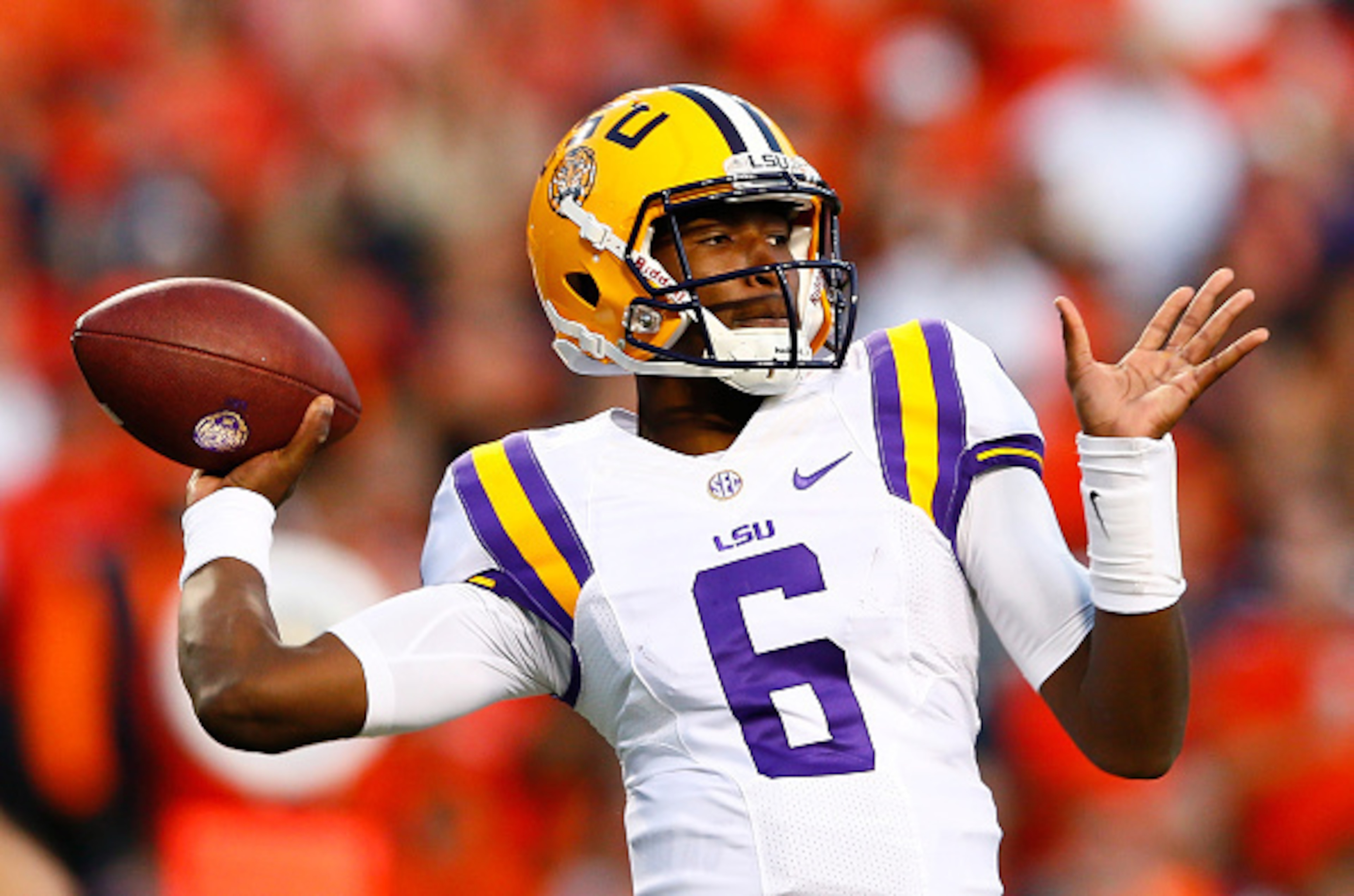 LSU QB Brandon Harris LSU QB Brandon Harris