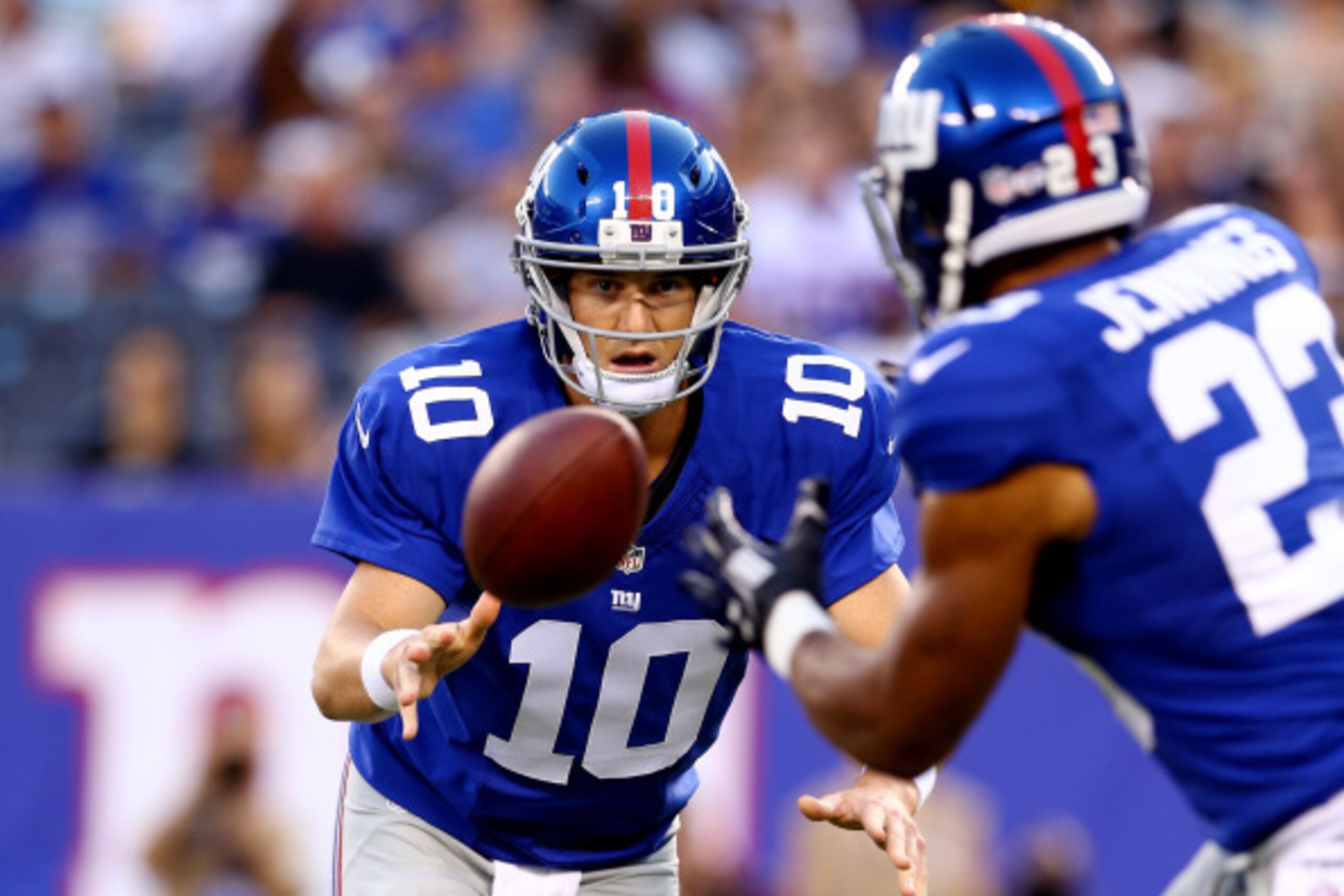 Eli Manning needs some more help this season. Will the holes around him be filled?