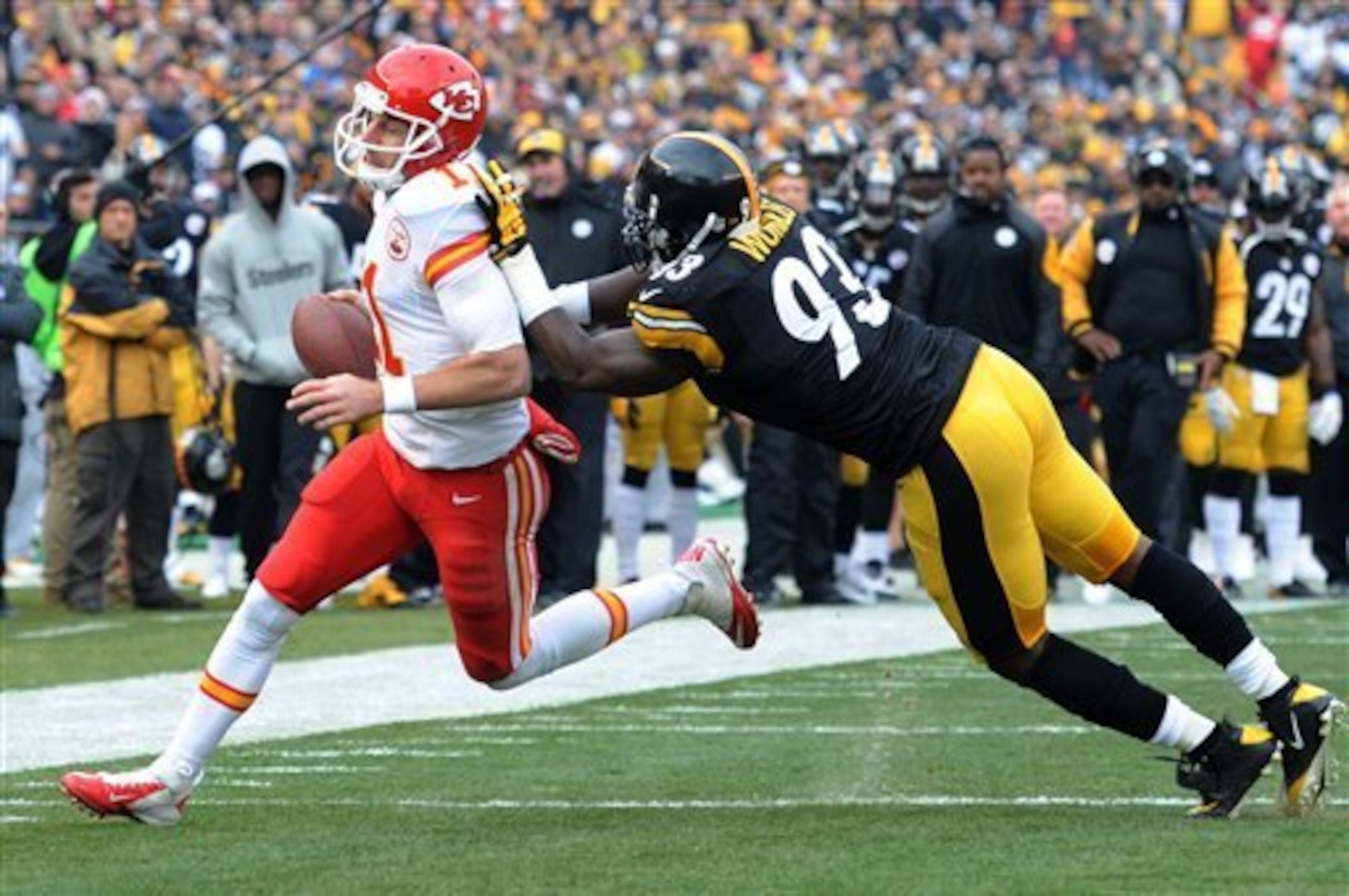 It's not yet a complete given that Jason Worilds will be playing elsewhere in 2015.