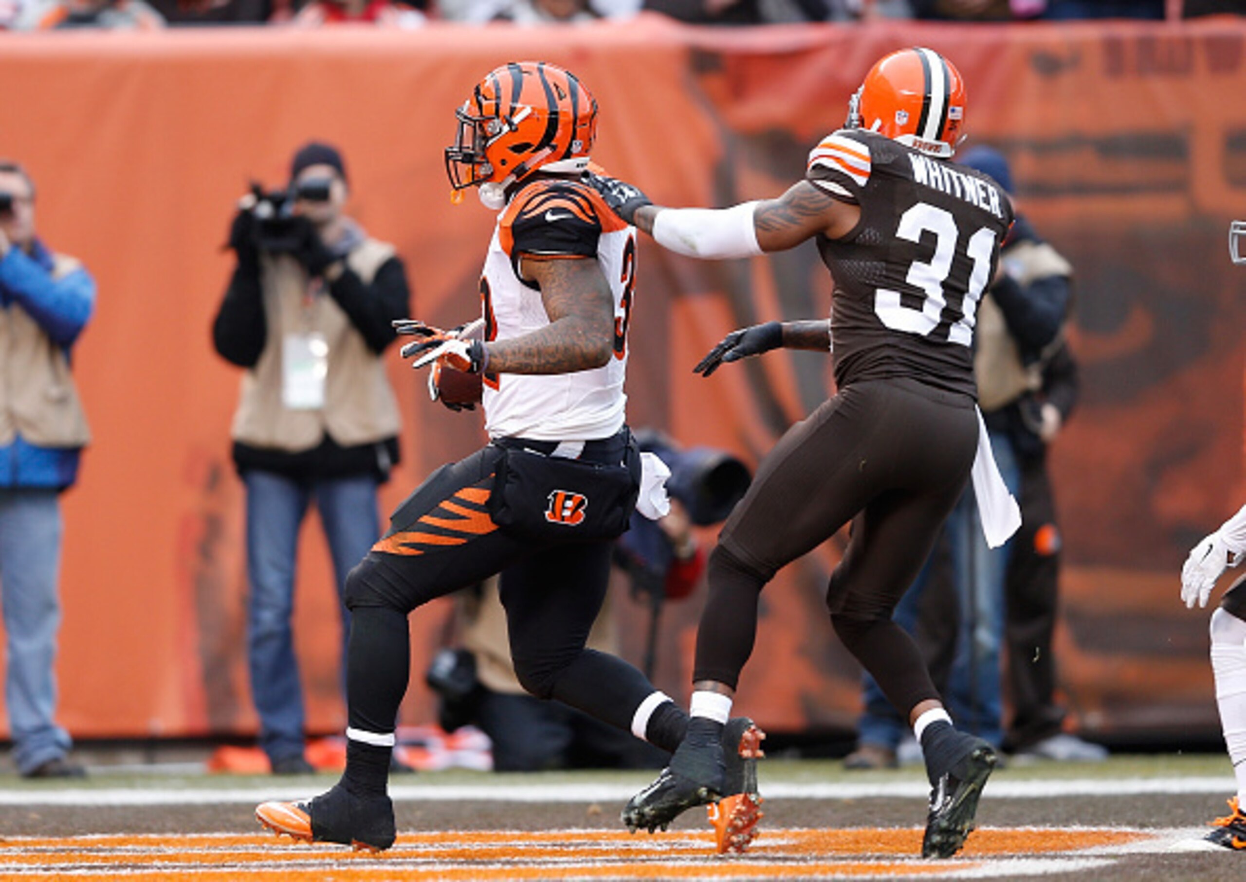 Stopping the run may have been Cleveland's biggest weakness in 2014.