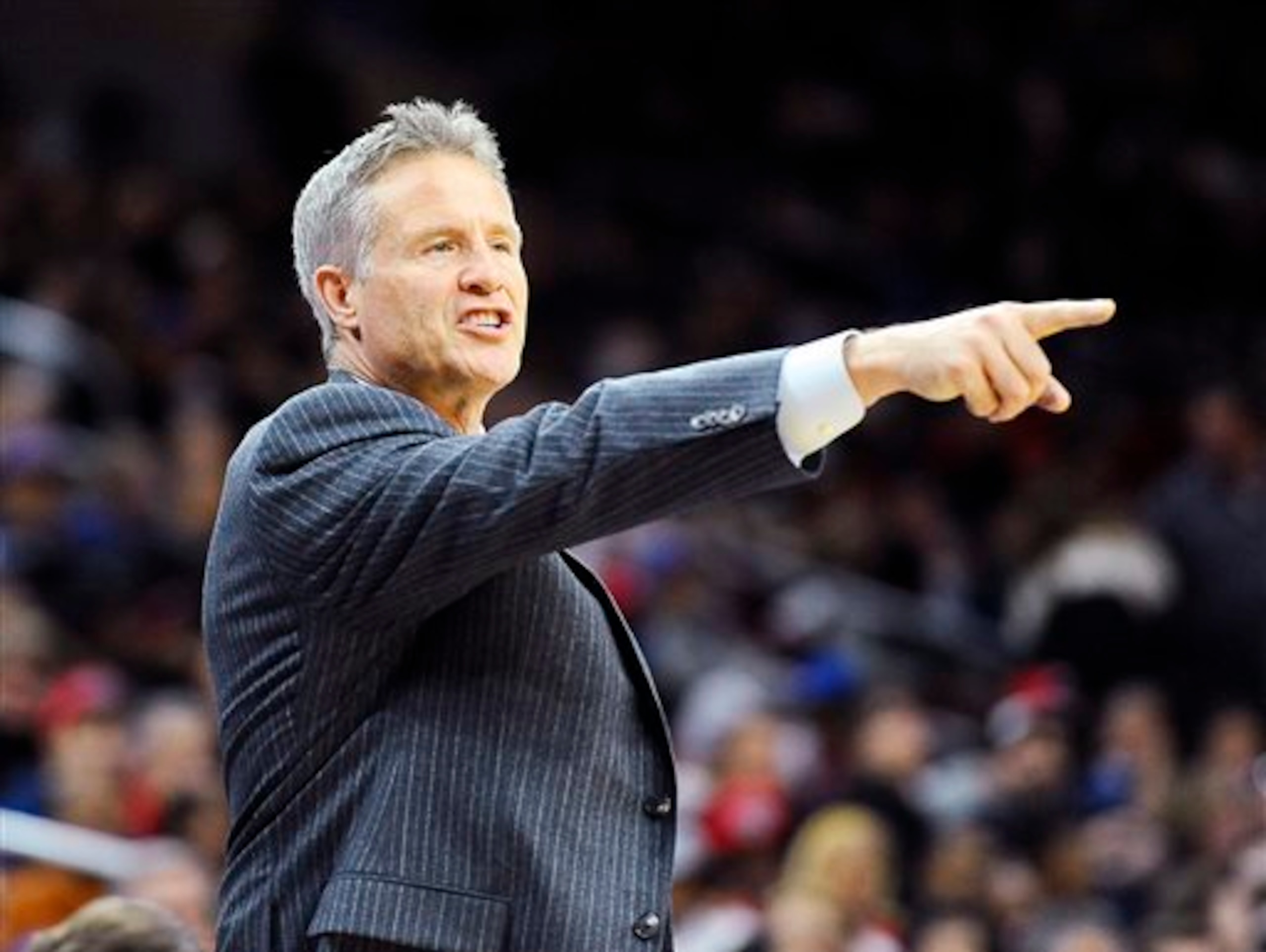 Brown continues to stay positive whether he is up by 10 or down by 30.