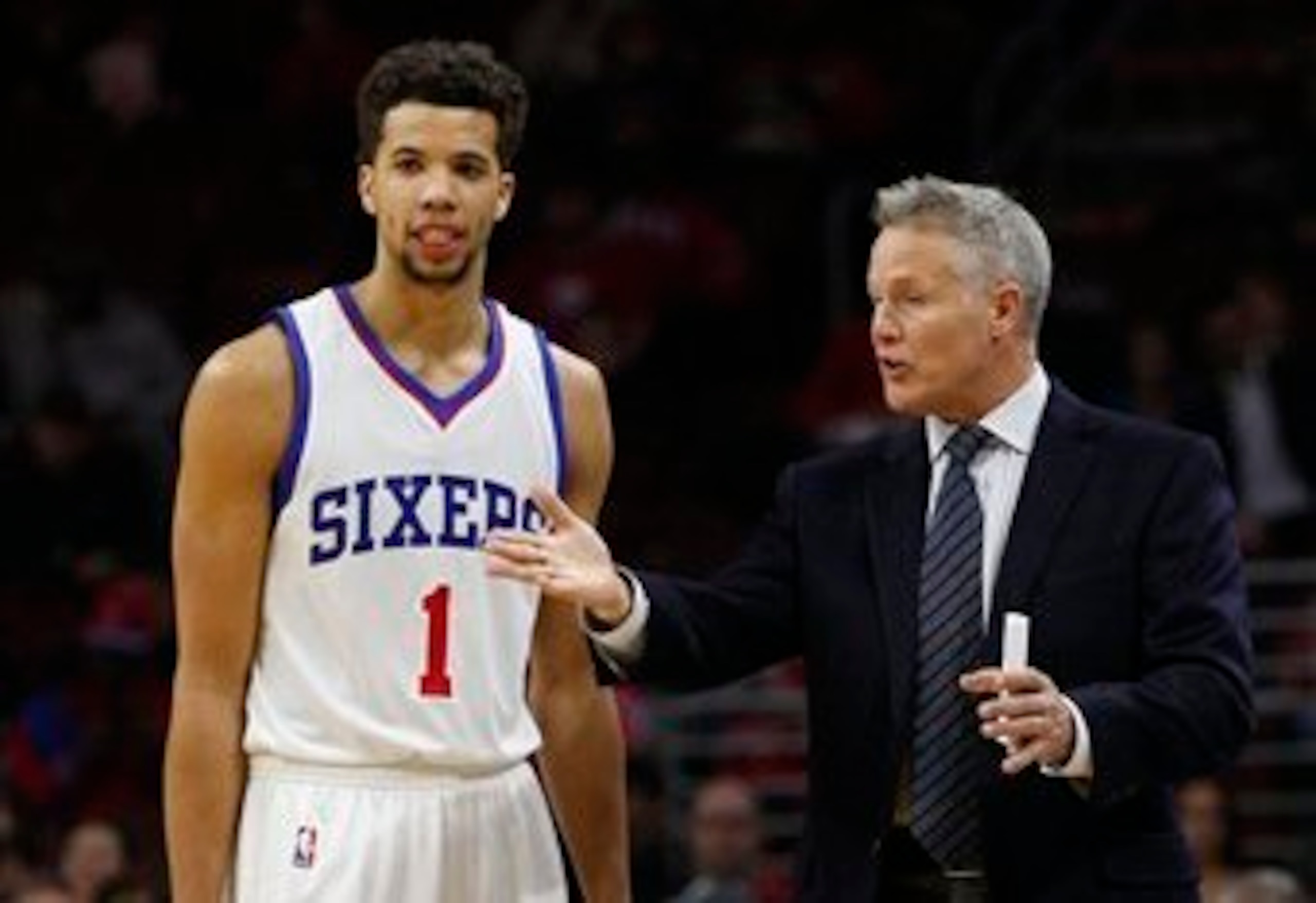 Michael Carter-Williams and Brown had a very good relationship.