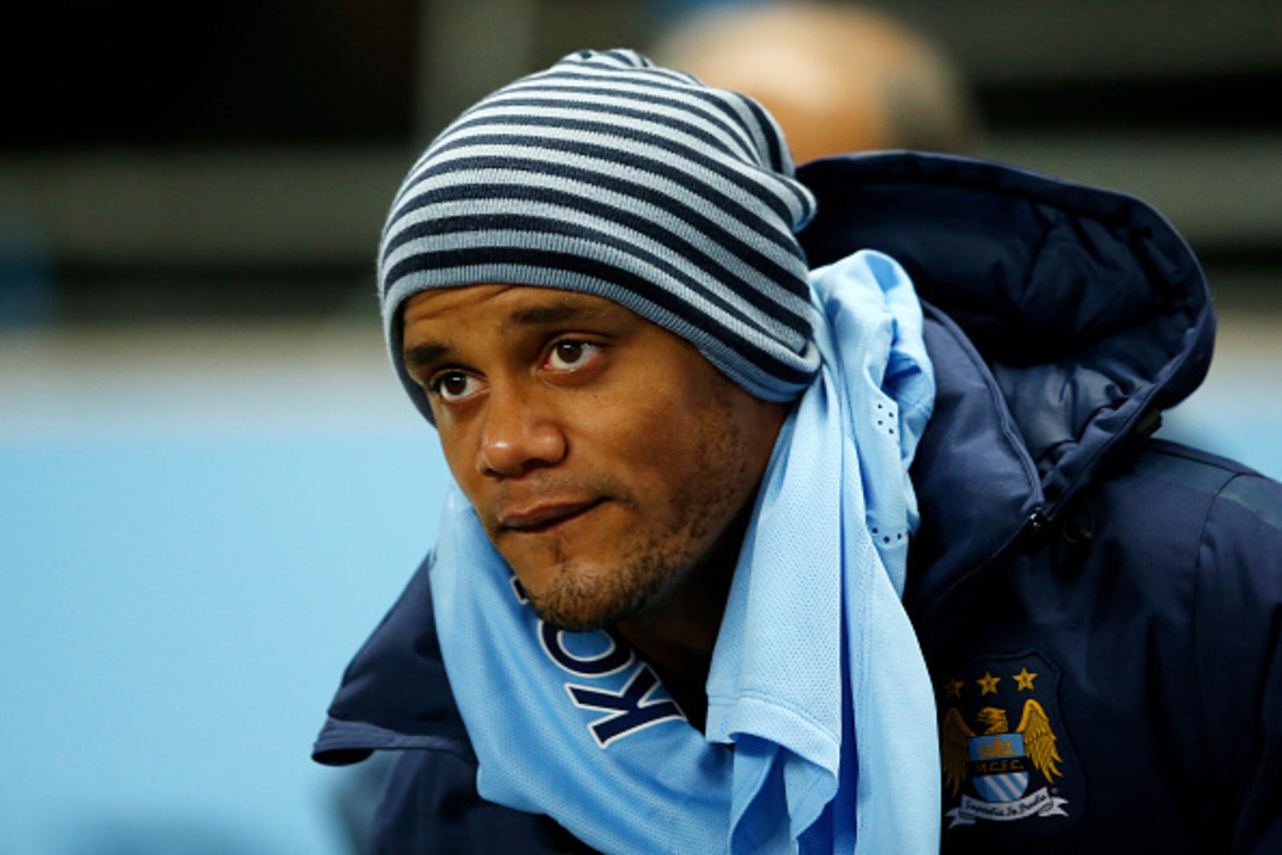 Vincent Kompany was dropped for the visit of Leicester City.