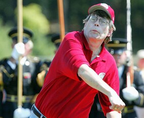 Stephen King may write fiction, but he lives sports.