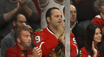 When it comes to sports, Vince Vaughn pretty much loves everything Chicago.