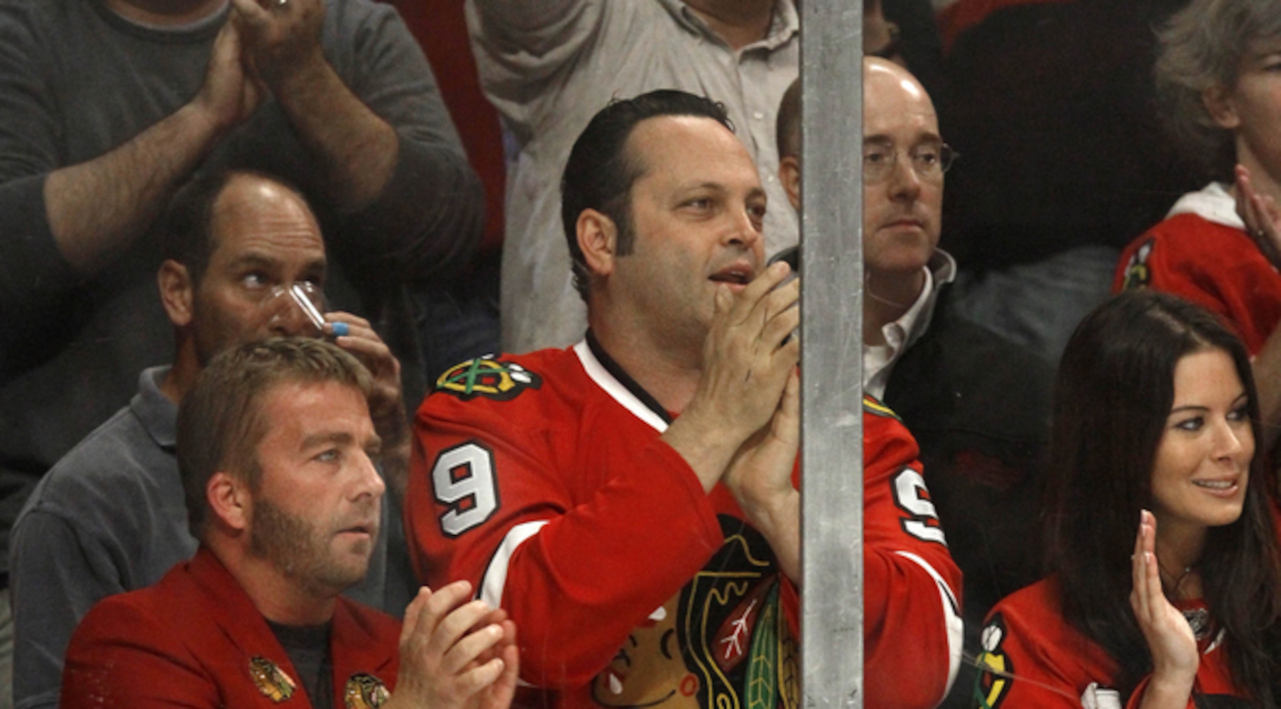 When it comes to sports, Vince Vaughn pretty much loves everything Chicago.